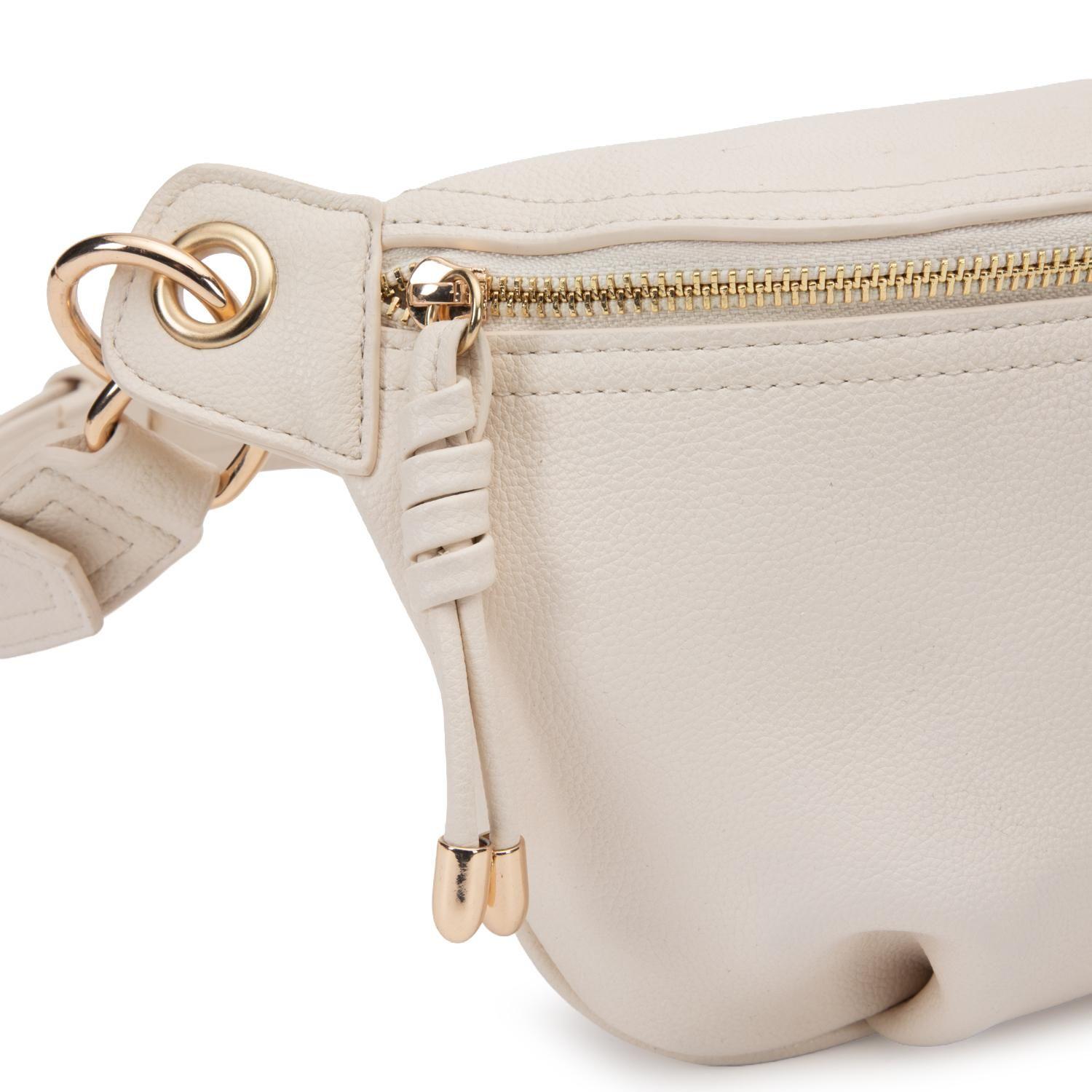 Cartera mujer Gacel off white beltbag-4
