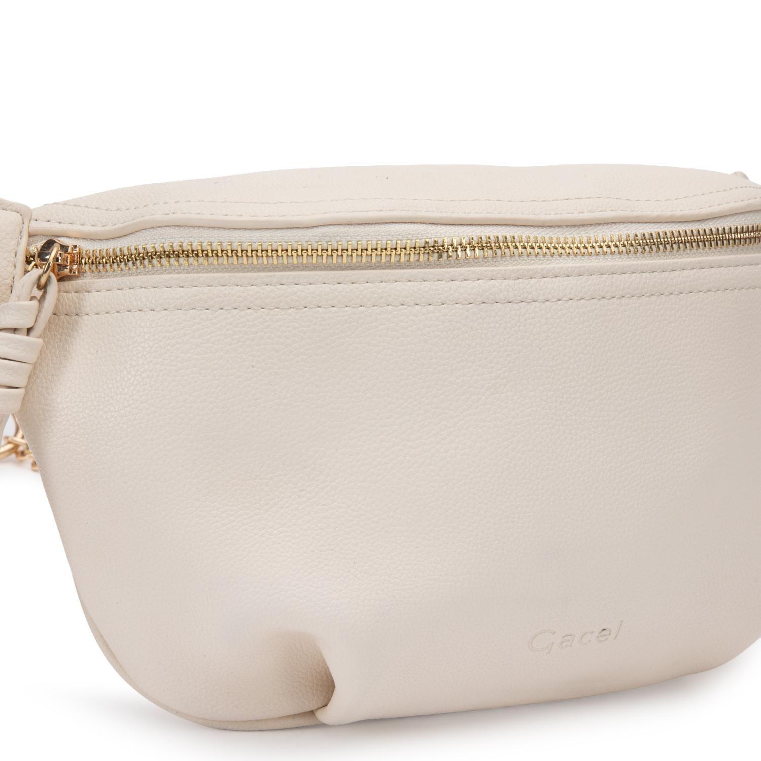 Cartera mujer Gacel off white beltbag-5