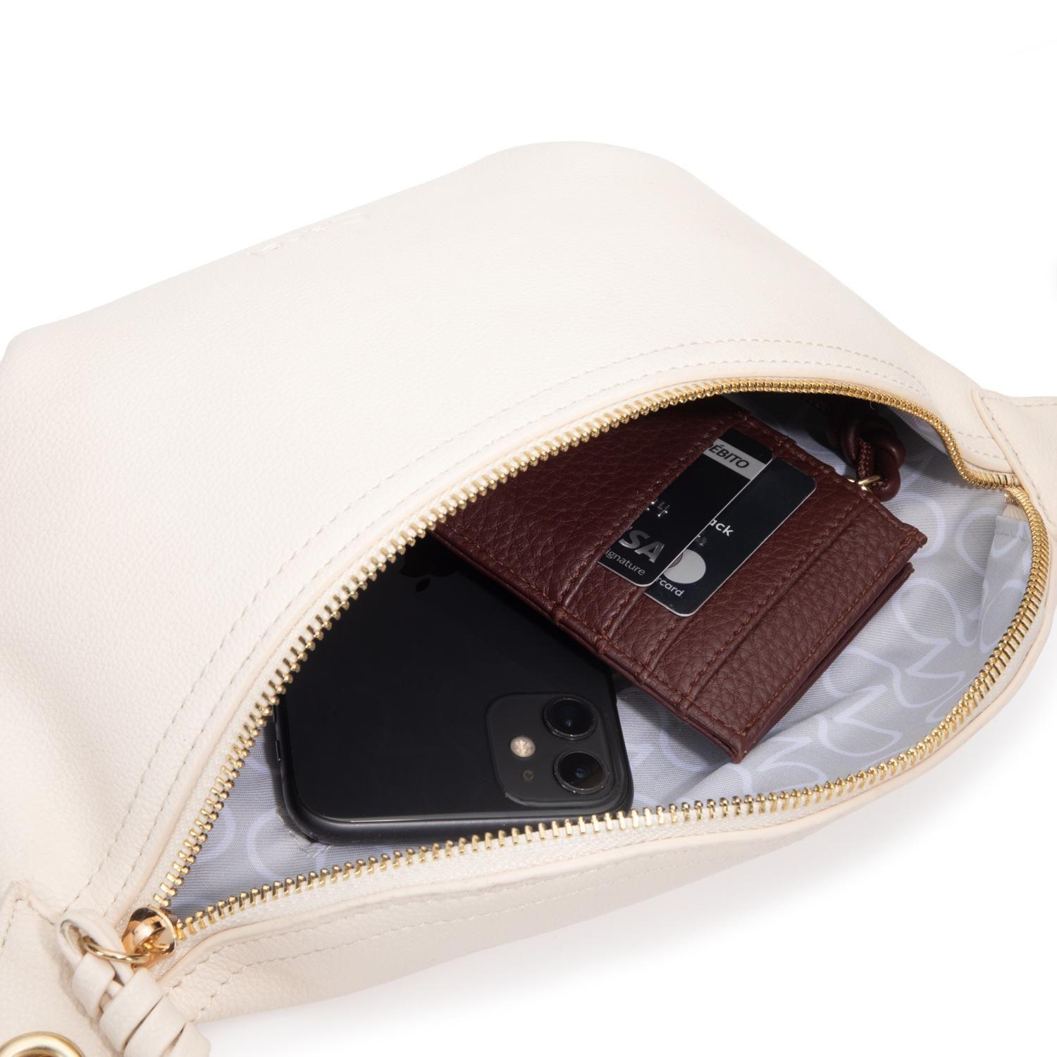Cartera mujer Gacel off white beltbag-8