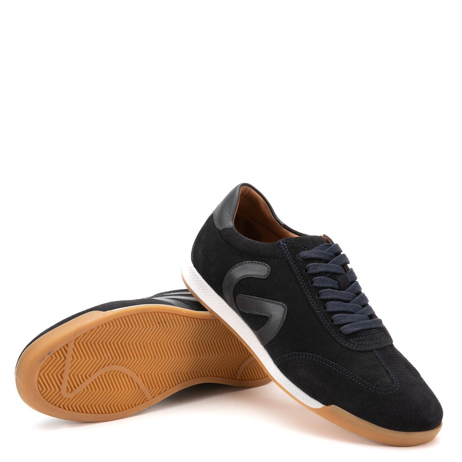 Zapatilla de cuero hombre Guante marino Lucca-3
