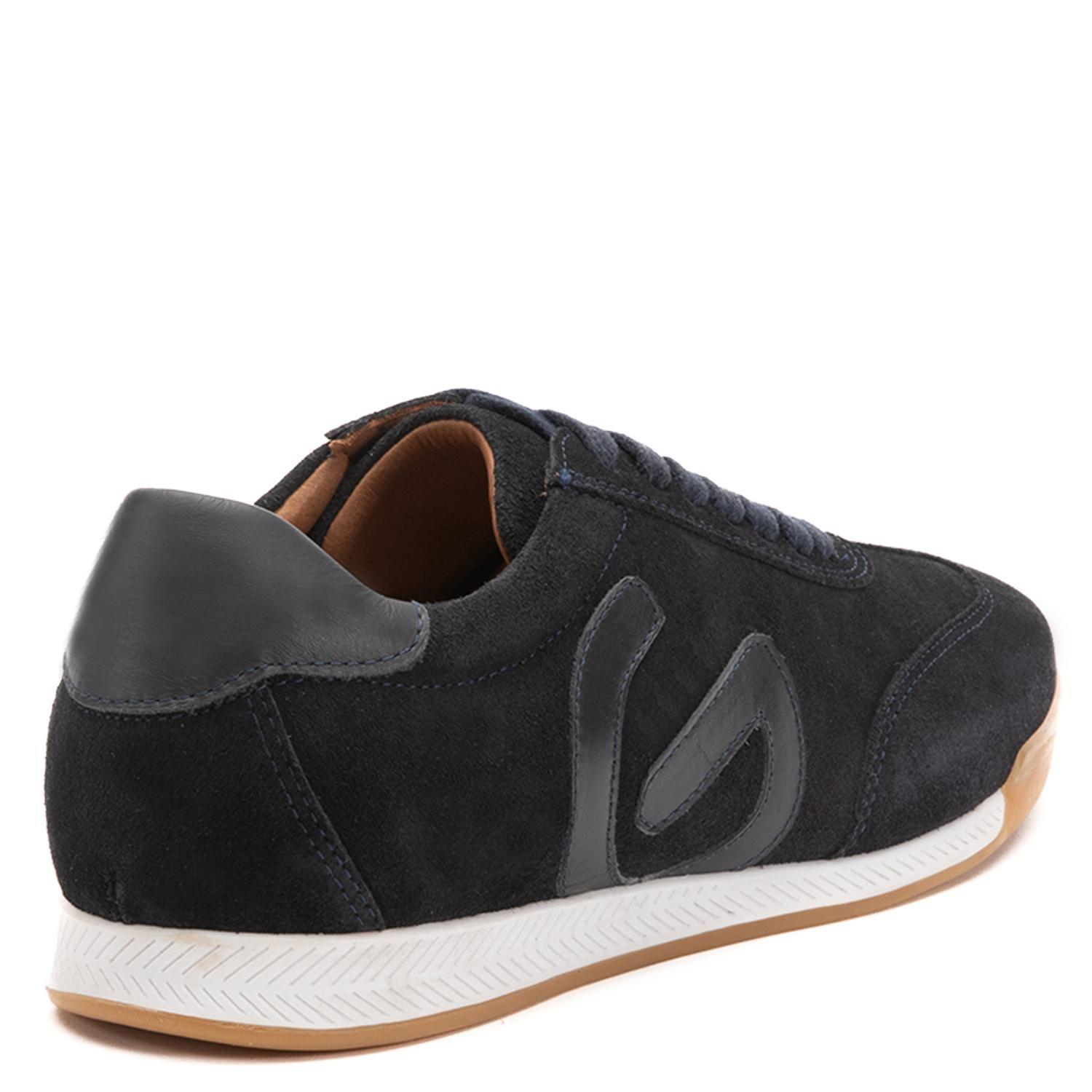 Zapatilla de cuero hombre Guante marino Lucca-4