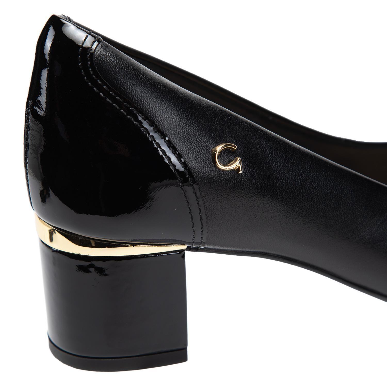 Zapato de cuero mujer Gacel negro Elisa-6