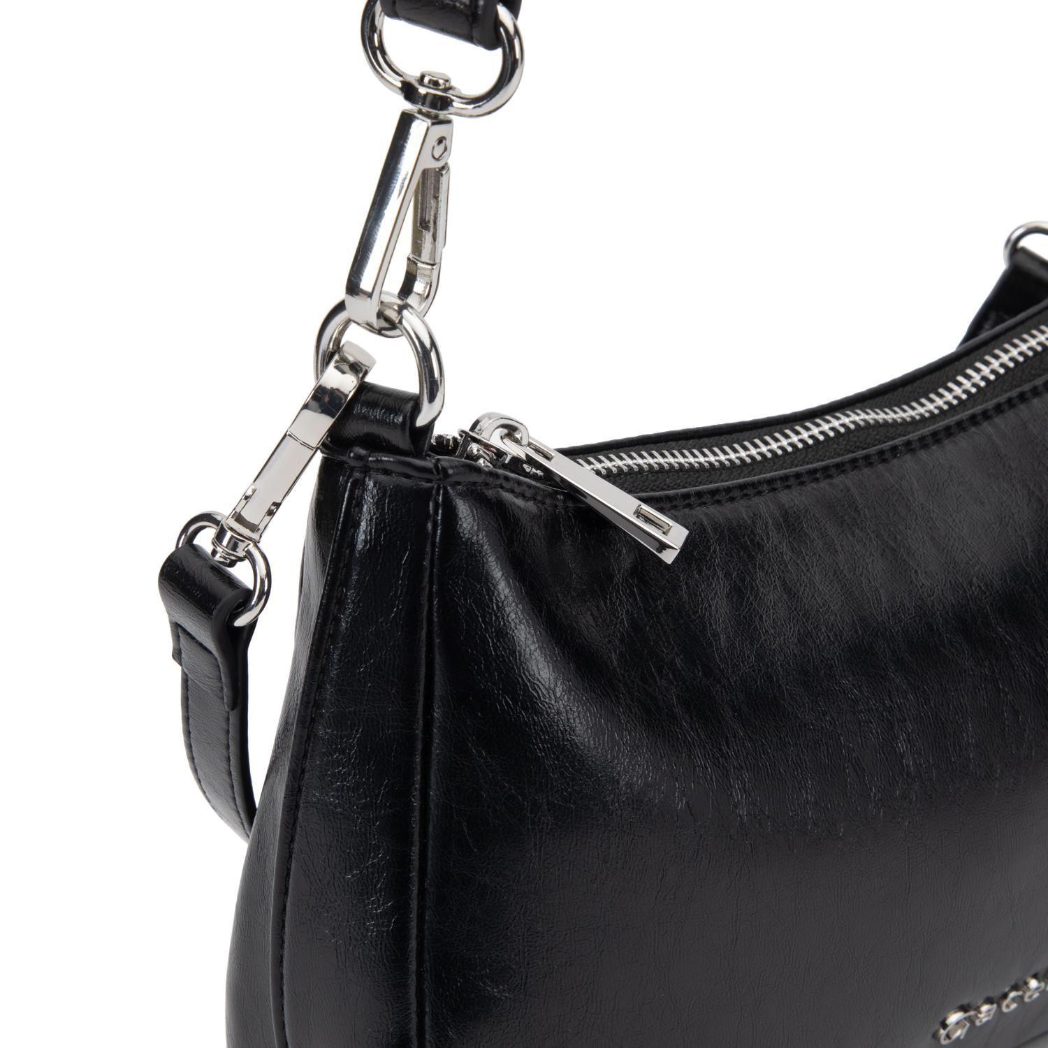 Cartera mujer Gacel negro bandolera pequeña-5