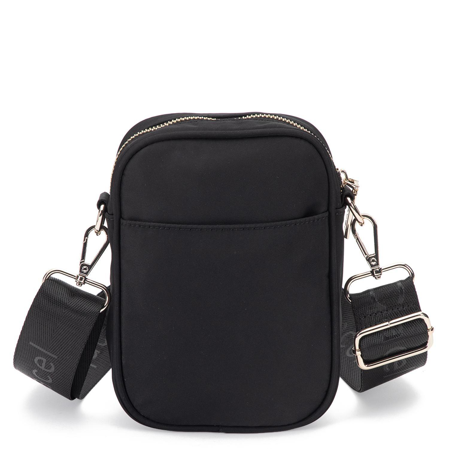 Cartera mujer Gacel negro bandolera pequeña-3