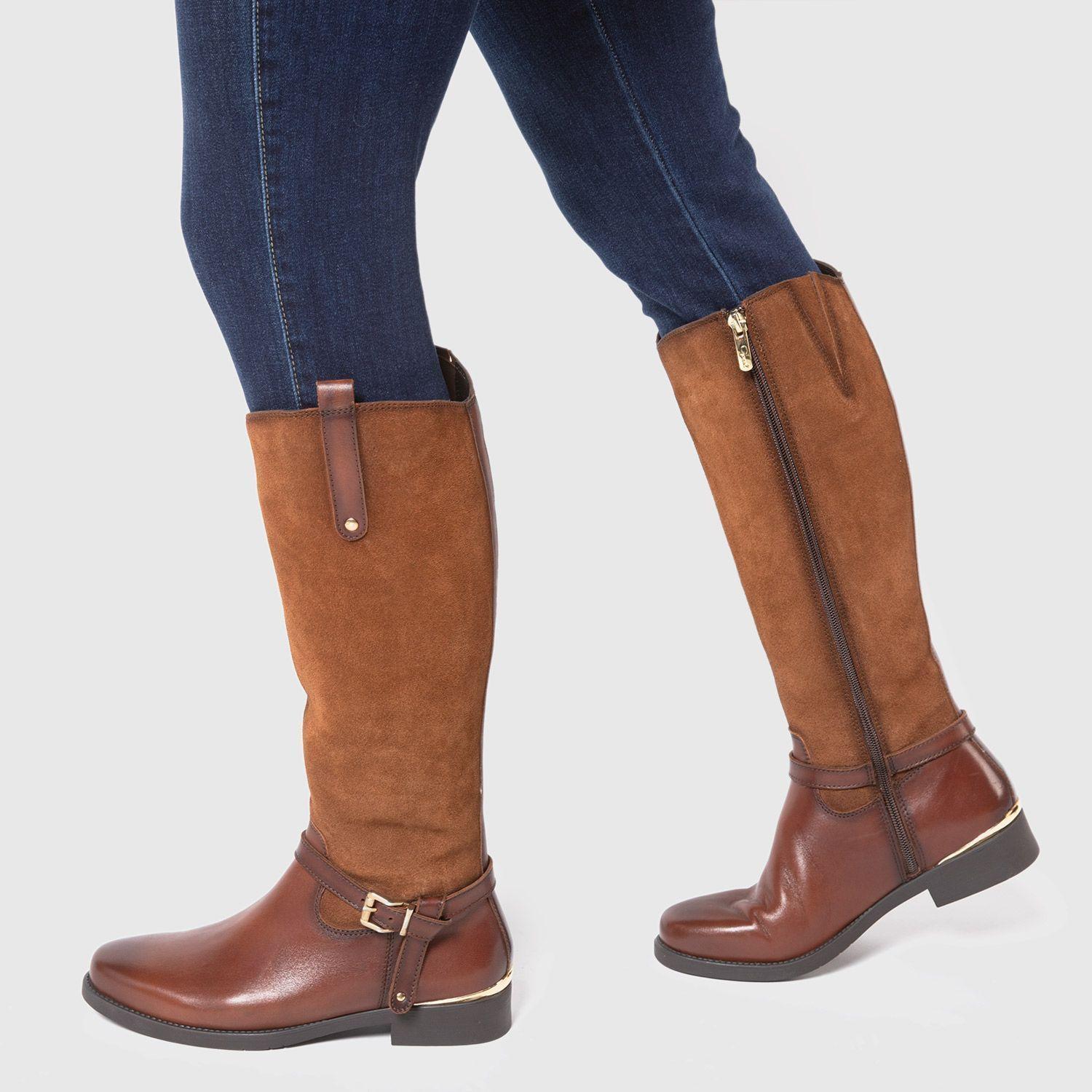 Bota  Hortencia  Gacel  Café 0658595-1