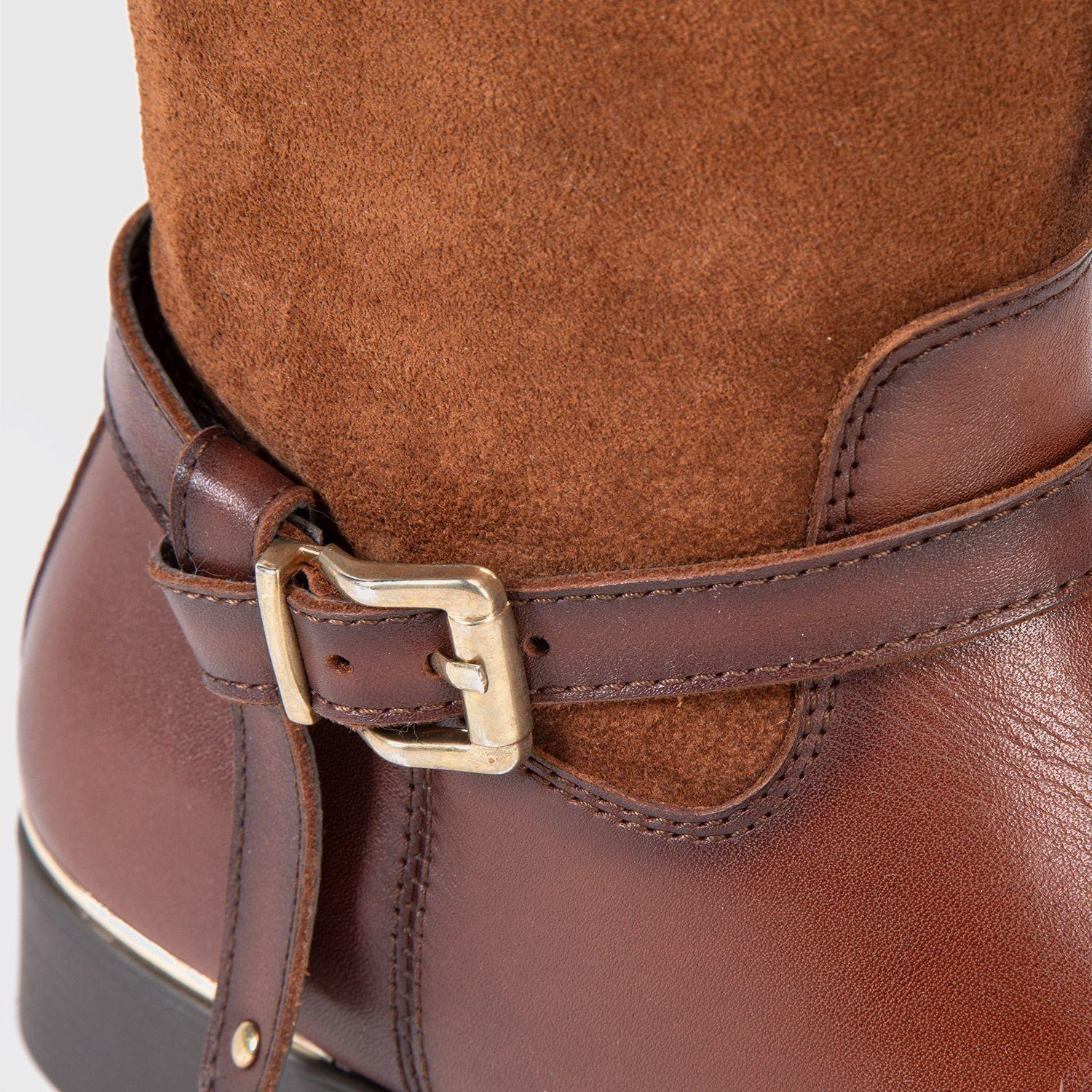 Bota  Hortencia  Gacel  Café 0658595-3