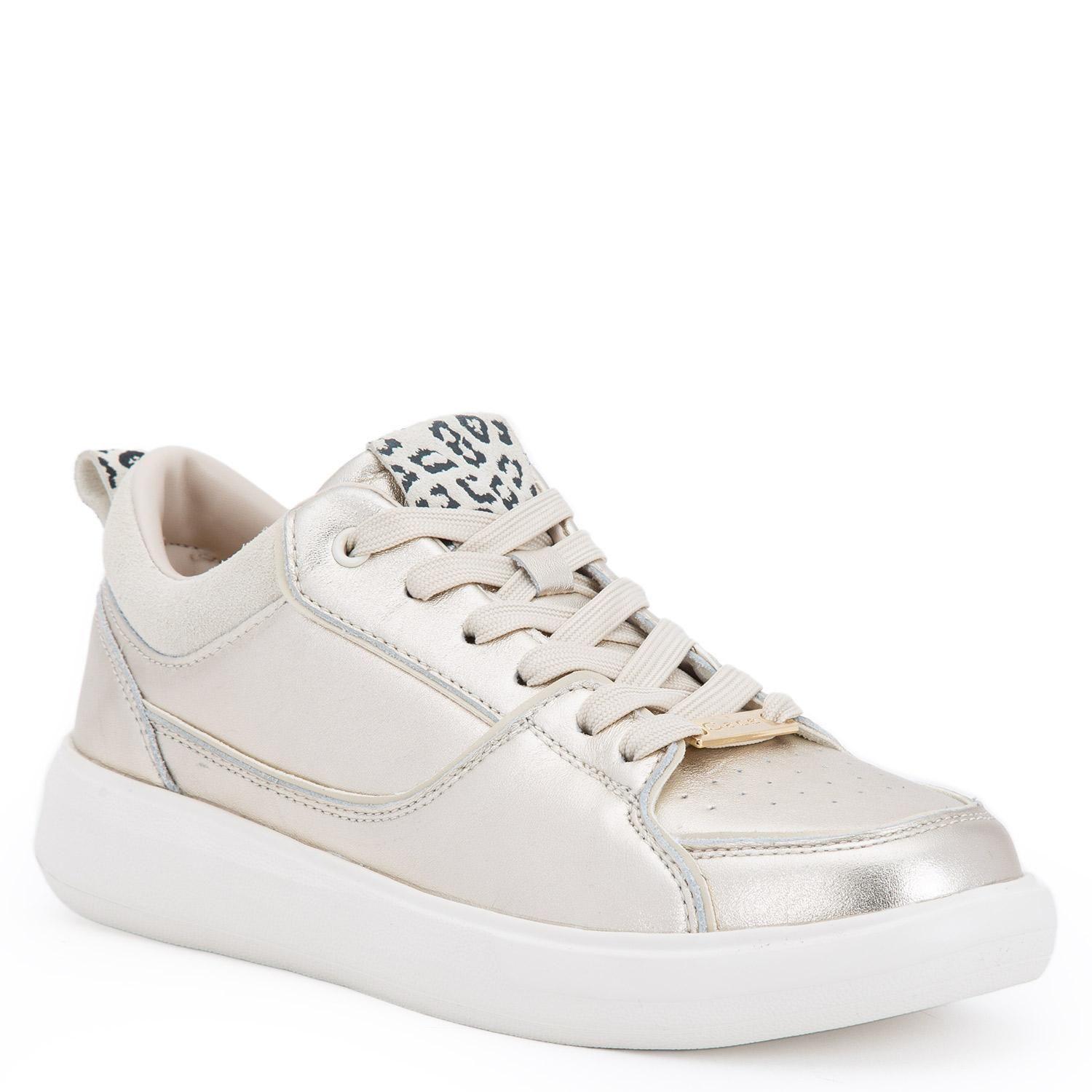Zapatilla de cuero mujer Gacel dorado Rosalia 0660175-4