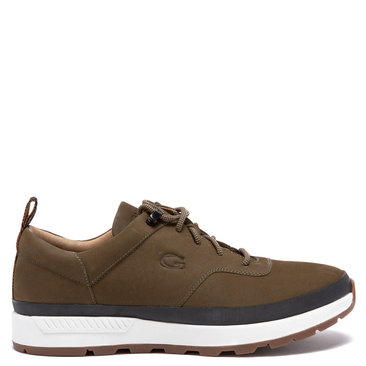 Zapatilla de cuero hombre Guante Olivo Maine 0035333-0