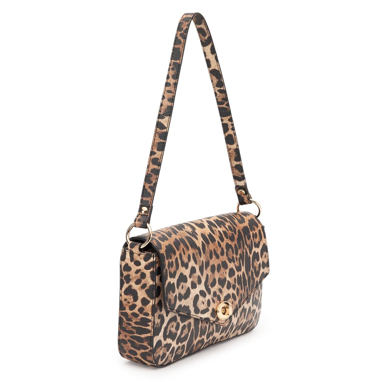 Cartera mujer Gacel leopardo retro con tapa-2