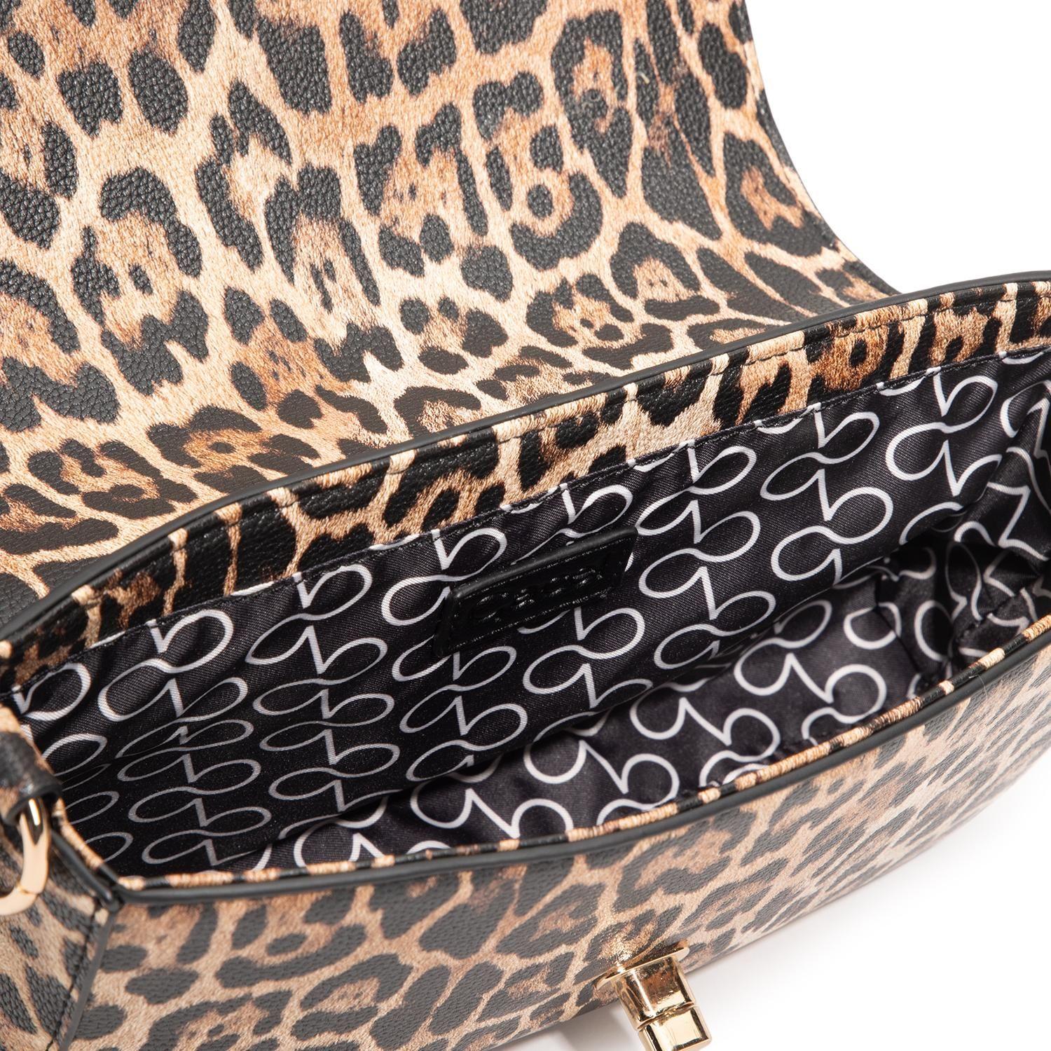 Cartera mujer Gacel leopardo retro con tapa-4