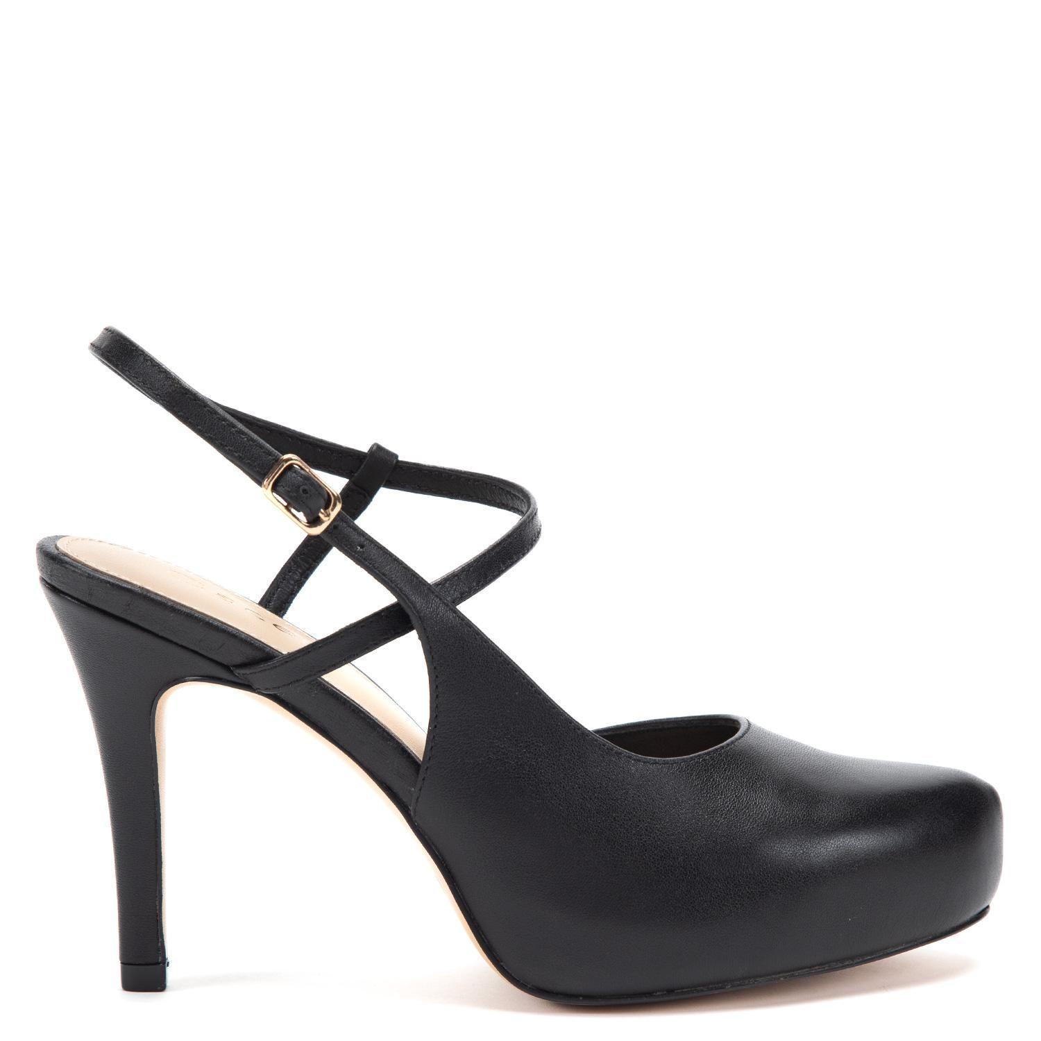 Zapato de cuero mujer Gacel negro Olga 0661362-0