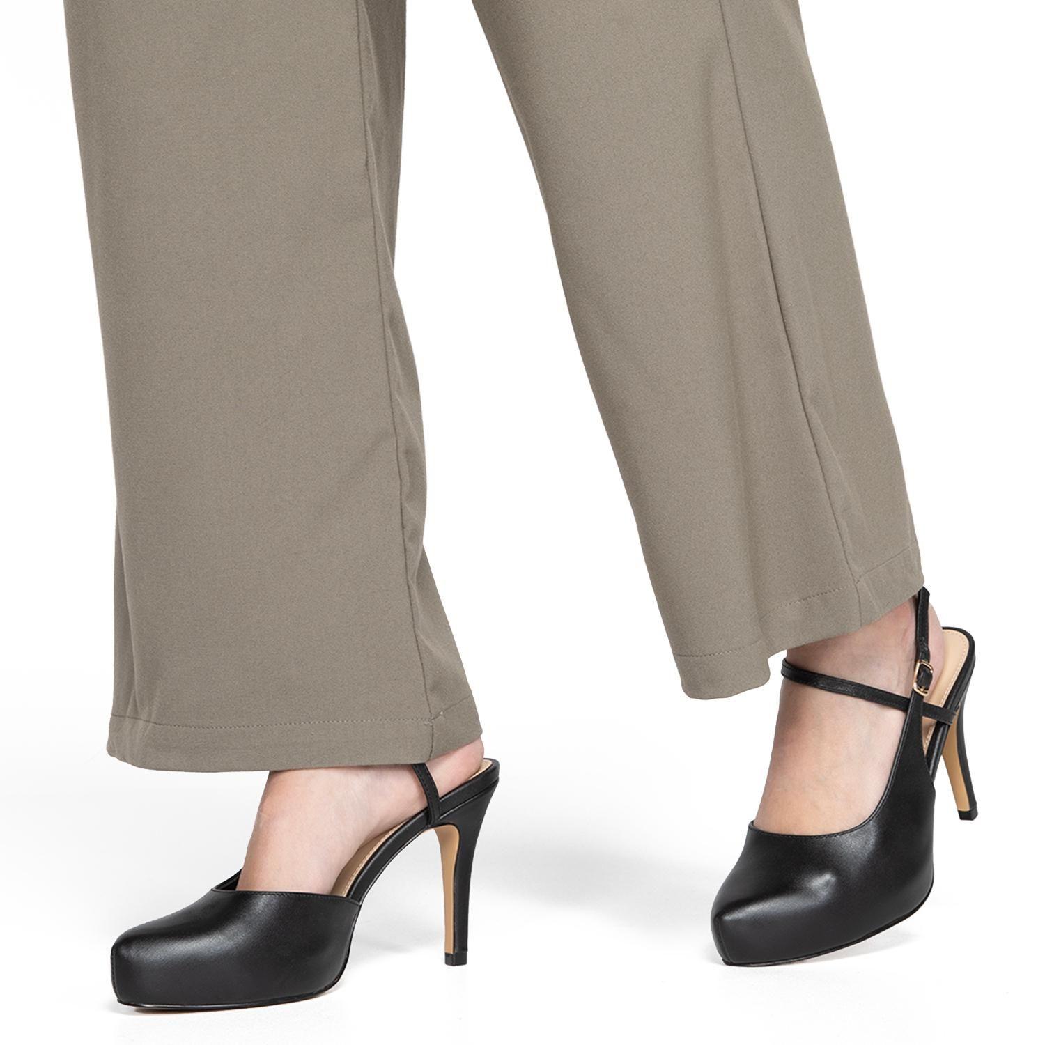 Zapato de cuero mujer Gacel negro Olga 0661362-1