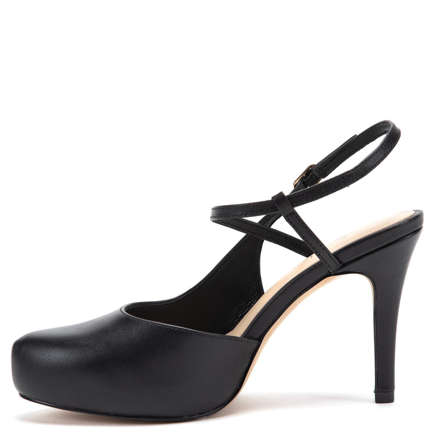 Zapato de cuero mujer Gacel negro Olga 0661362-2