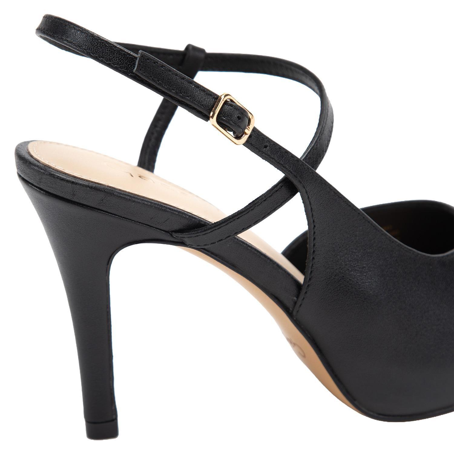 Zapato de cuero mujer Gacel negro Olga 0661362-6