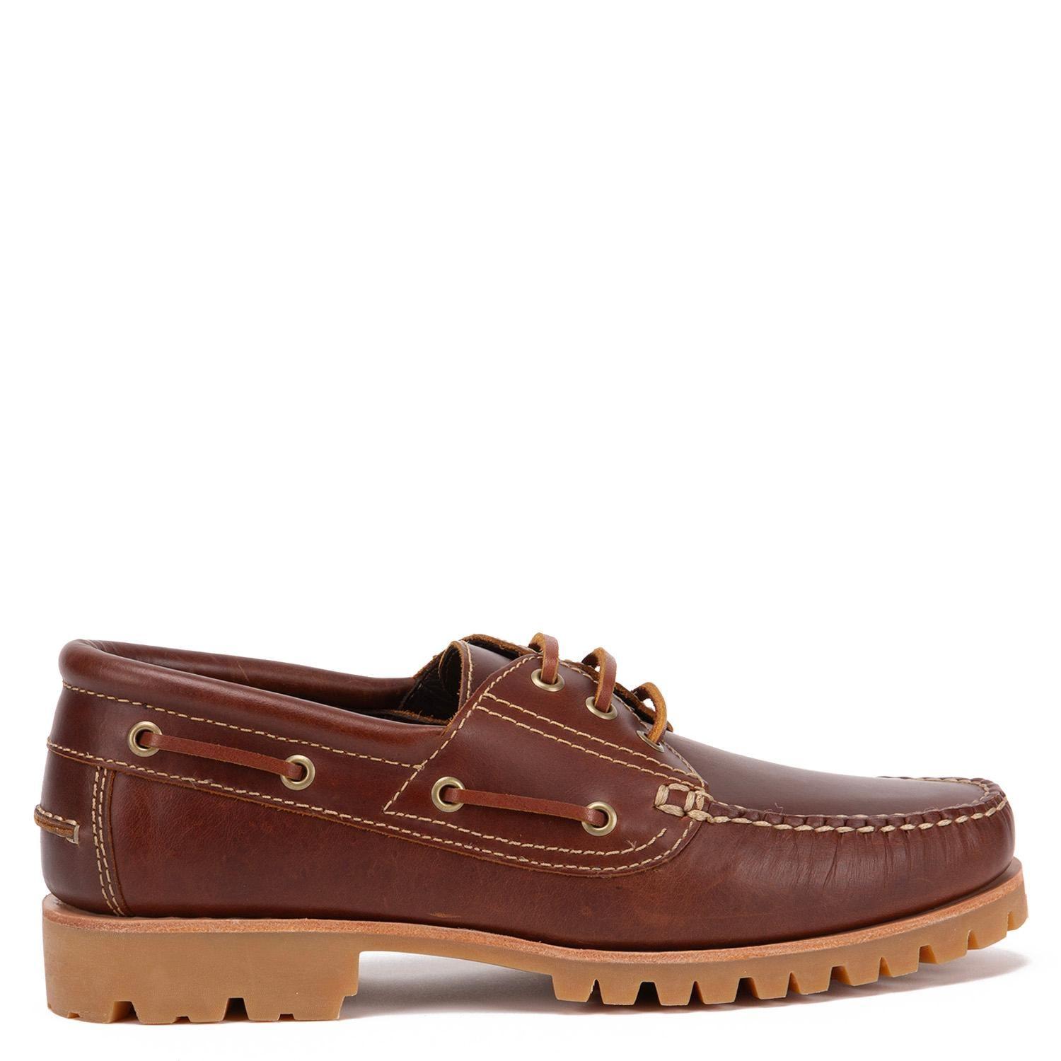 Mocasin de cuero hombre Guante chocolate Varsovia 0036020-0