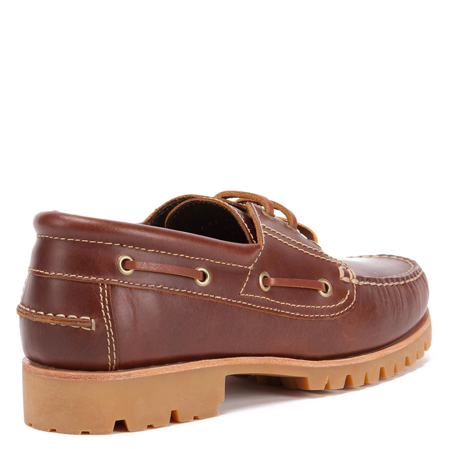 Mocasin de cuero hombre Guante chocolate Varsovia 0036020-4
