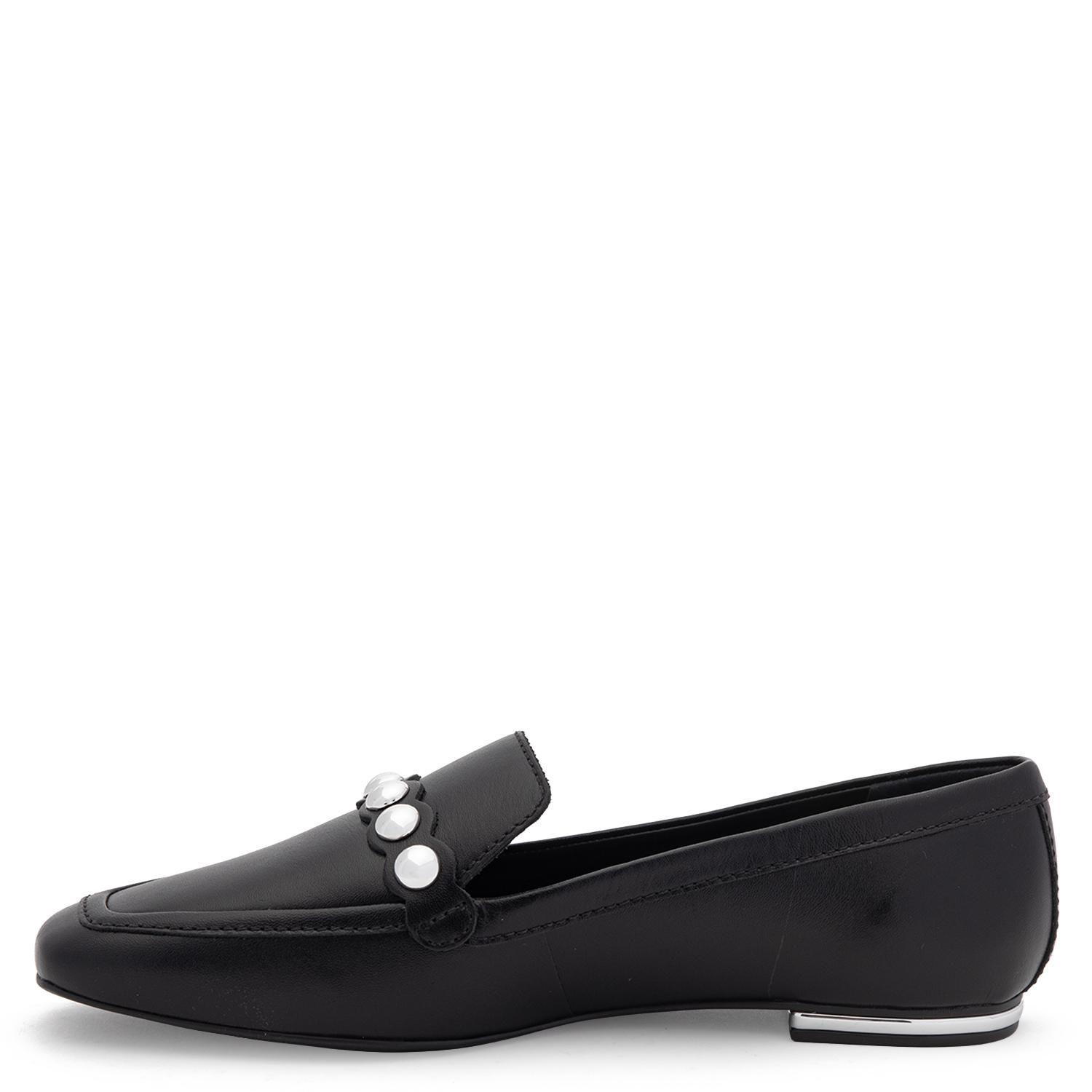 Mocasin de cuero mujer Gacel negro Fiore 0661210-2