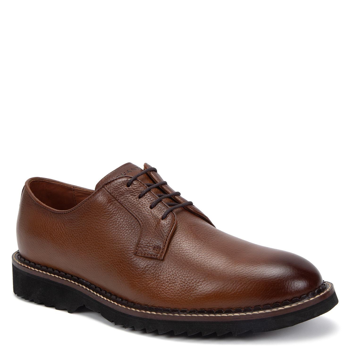 Zapato de cuero hombre Guante camel New Castle-2