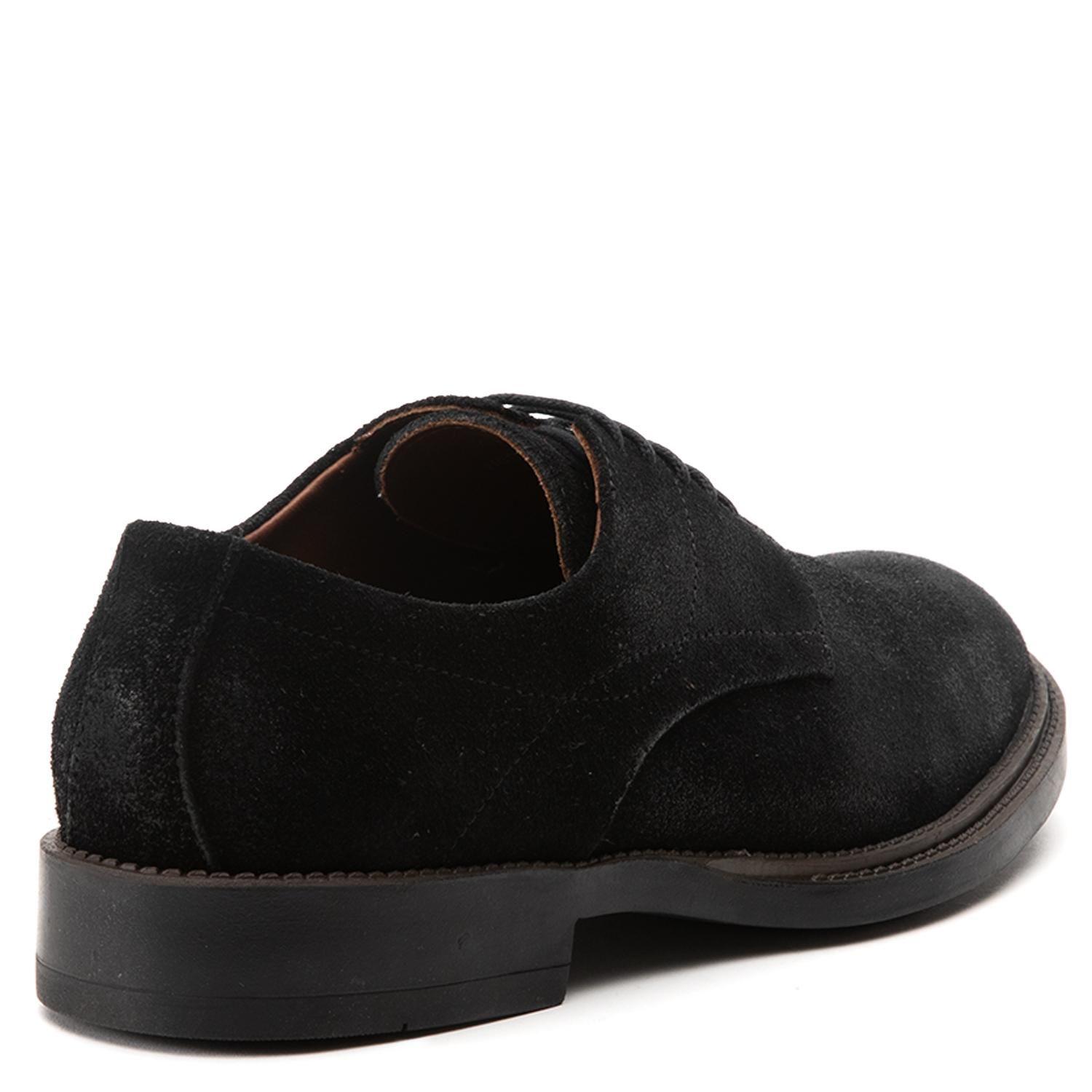 Zapato de cuero hombre Guante negro Lisbourn-4
