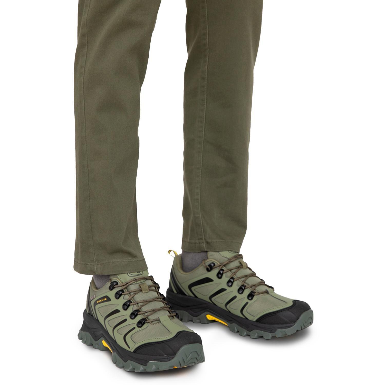 Zapatilla Outdoor hombre Guante verde Castro-1