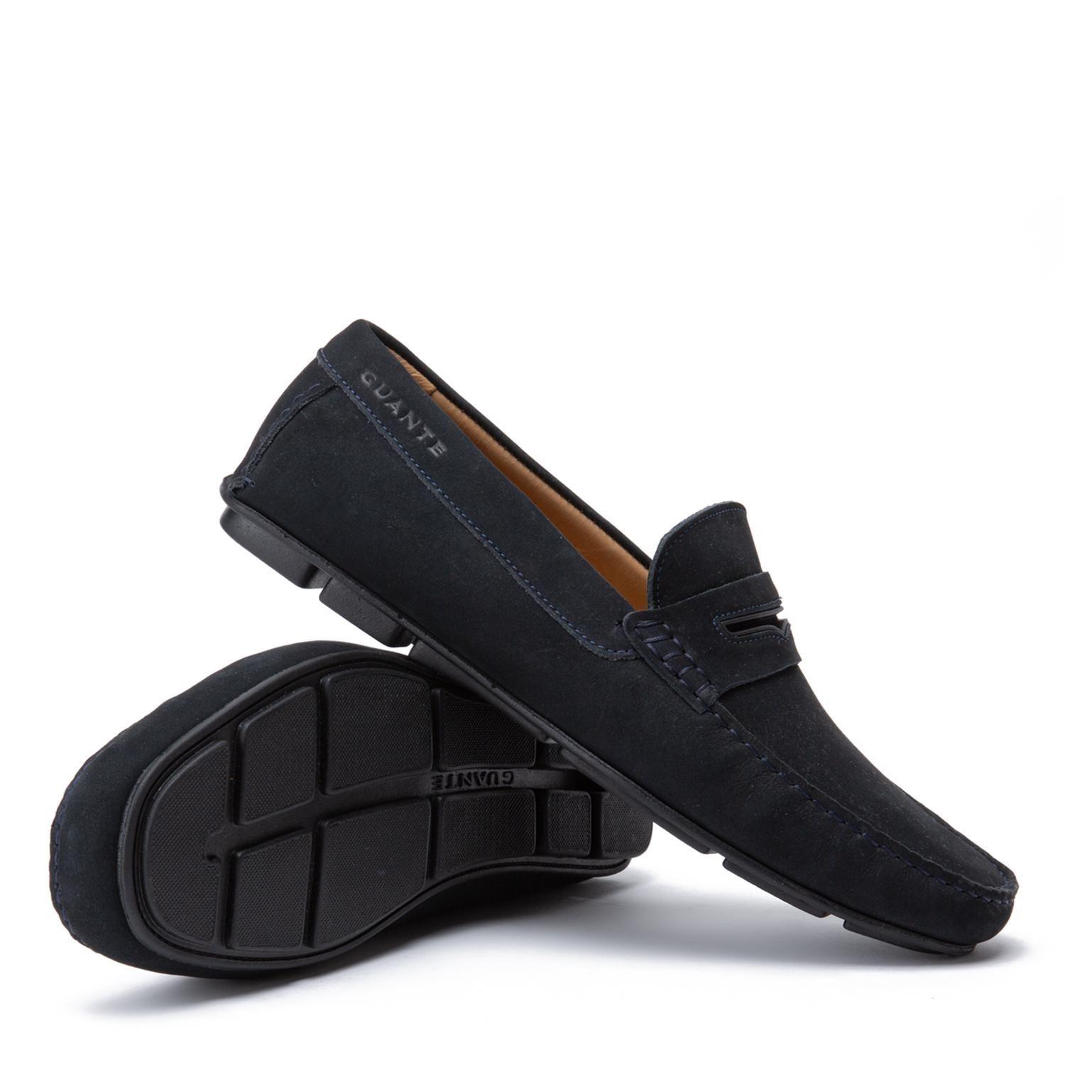 Mocasin de cuero hombre Guante Marino Ancona 0035838-3