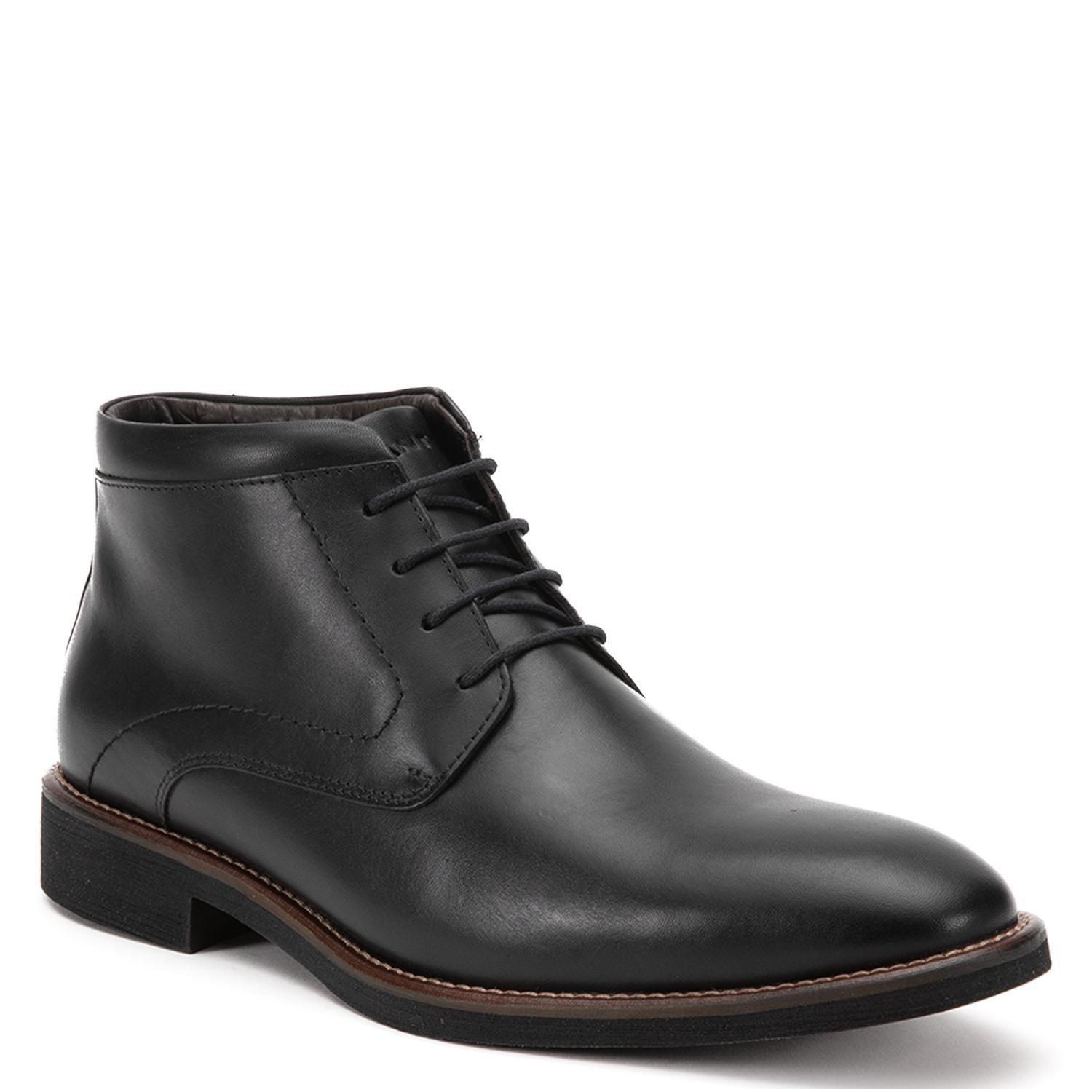 Botin de cuero hombre Guante Negro Berlin-2
