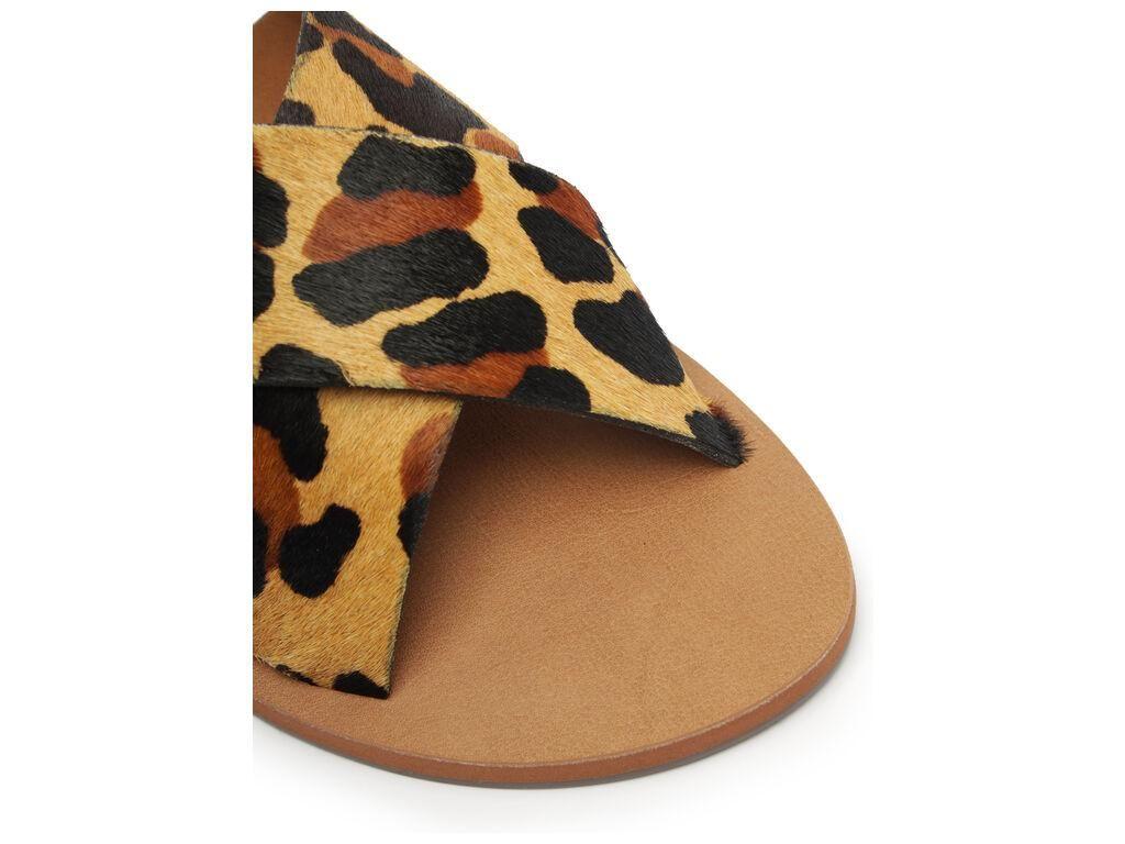 Sandalia de cuero mujer Anacapri leopardo Alba-4