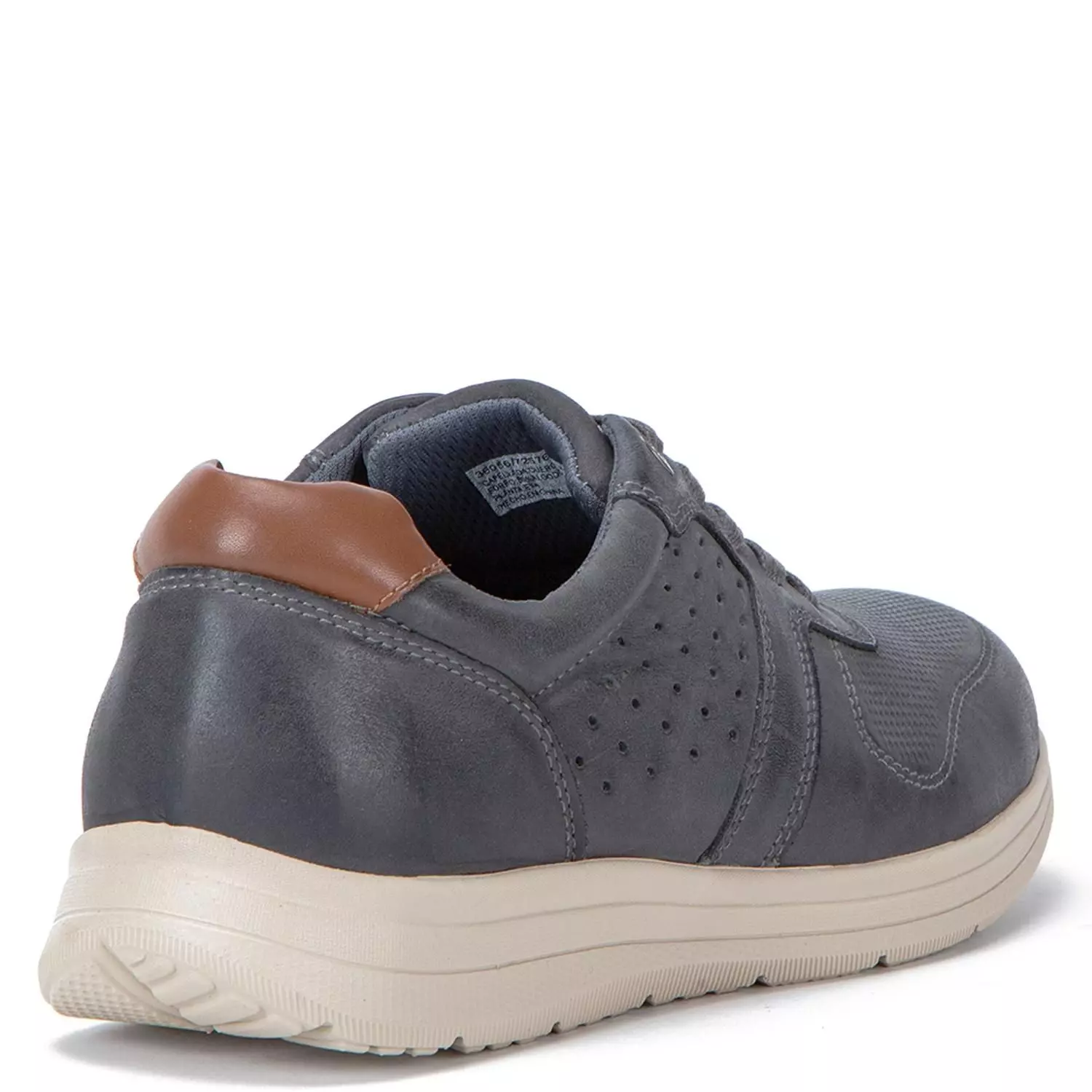 Zapato de cuero hombre Guante grafito Calcuta-4