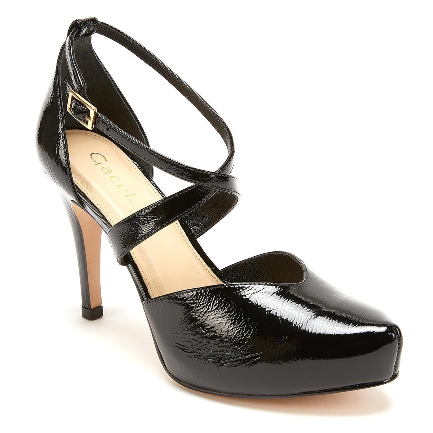 よしこ Zapato de cuero mujer Gacel Negro Olga 0659679 Gacel | Paris.cl