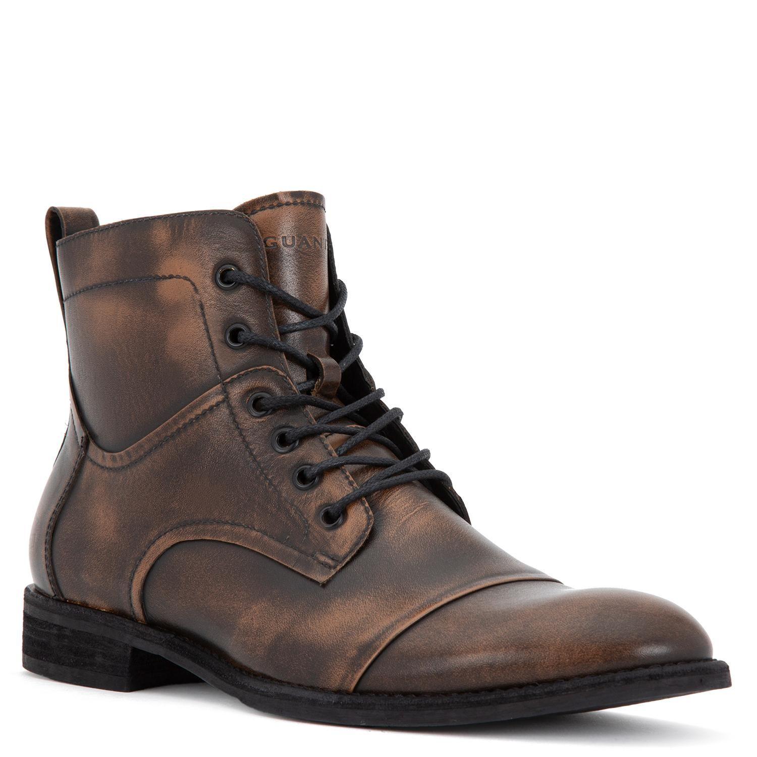 Botin de cuero hombre Guante bronce Austria-4