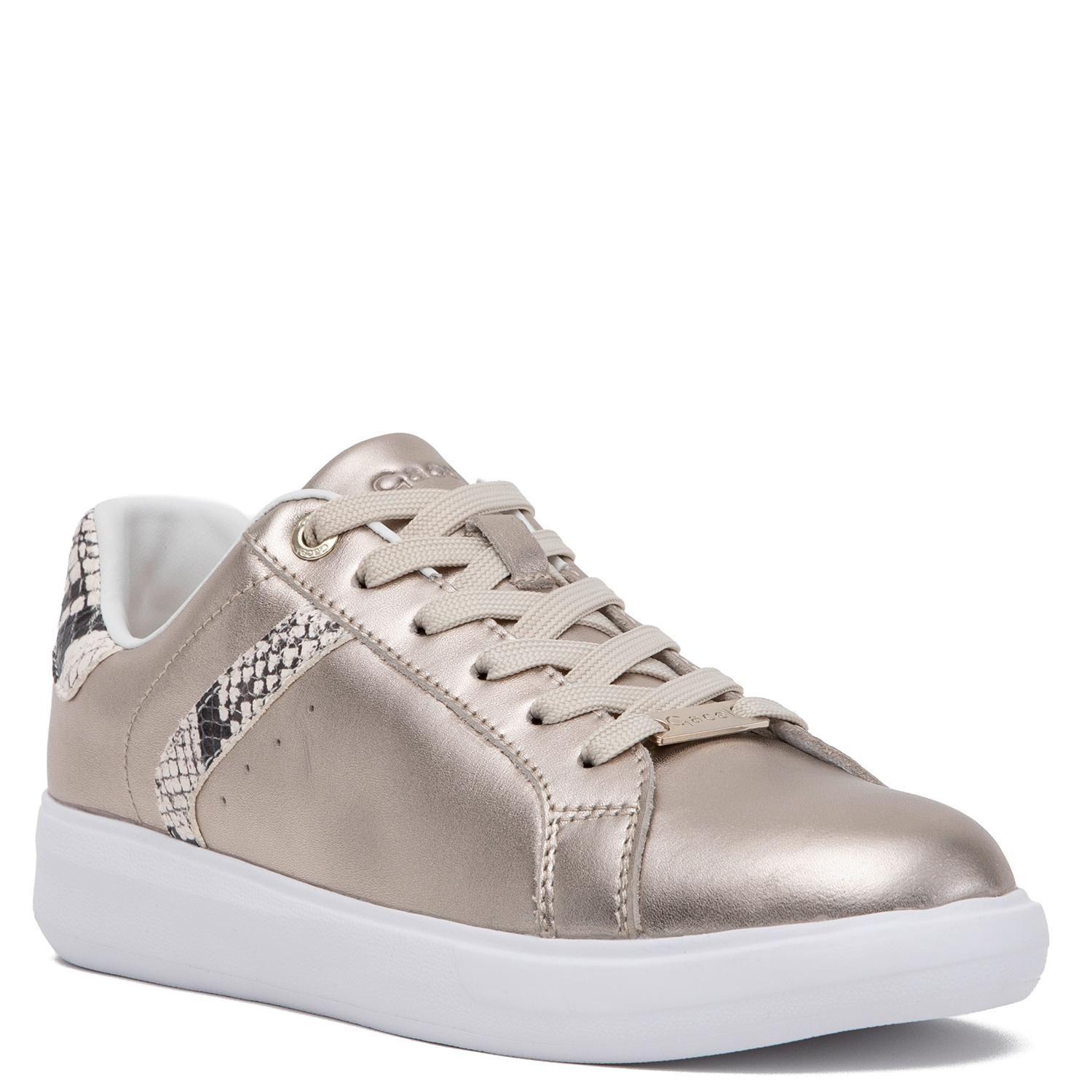 Zapatilla de cuero mujer Gacel dorado Rosalia-2