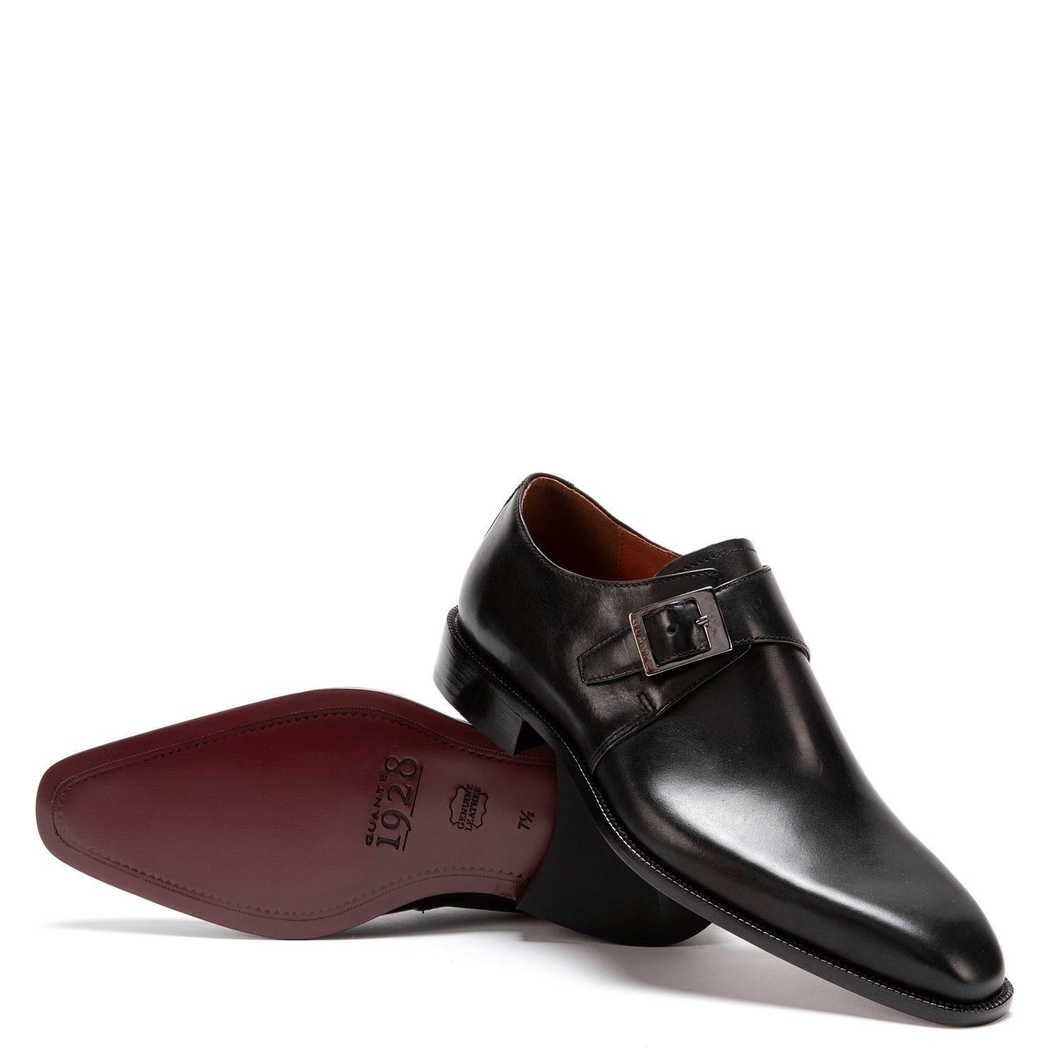 Zapato de cuero hombre Guante negro Suela-3