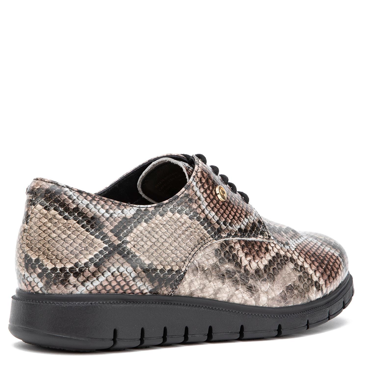 Zapato de cuero mujer Gacel multicolor Itati-4