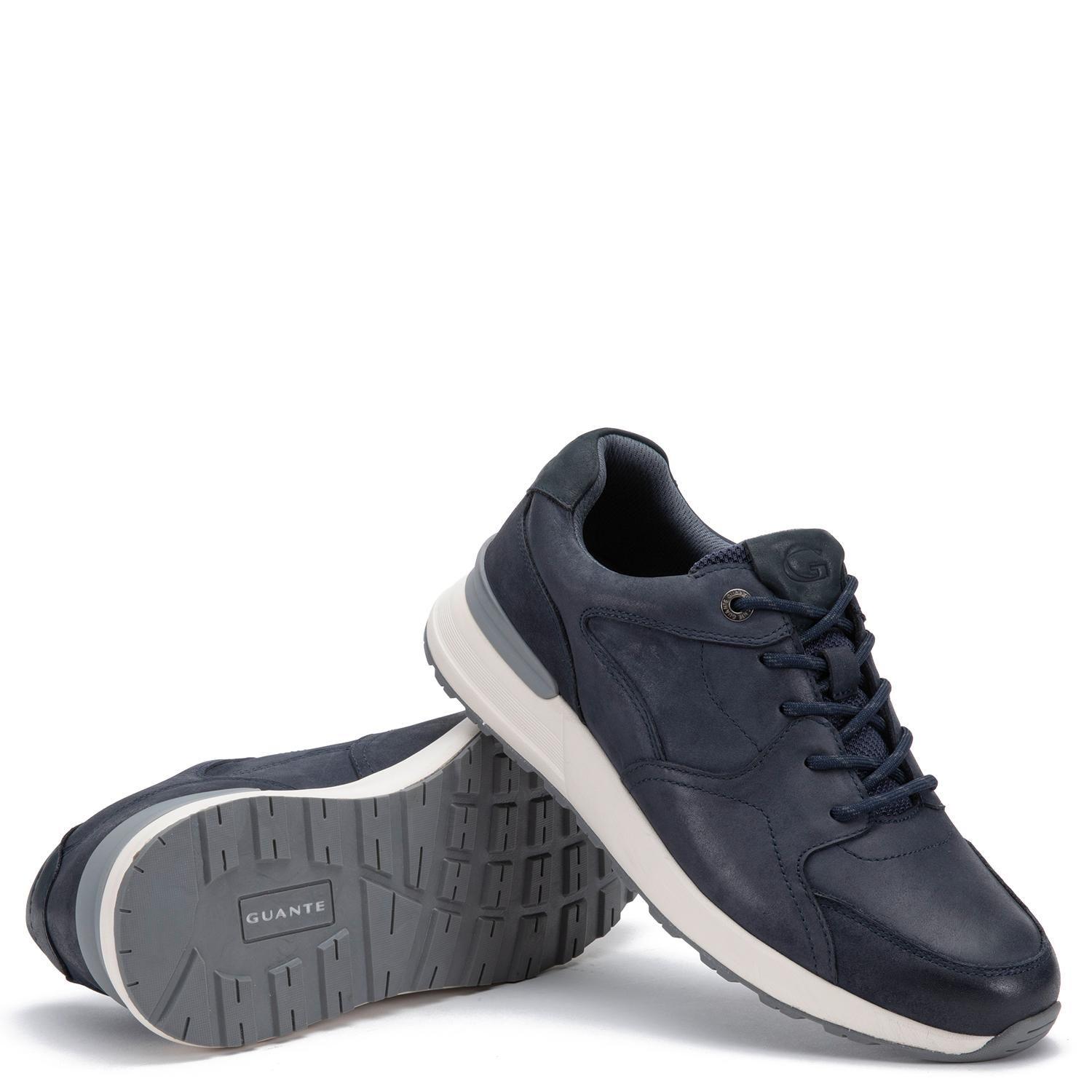 Zapatilla de cuero hombre Guante marino Kioto 0036161-3