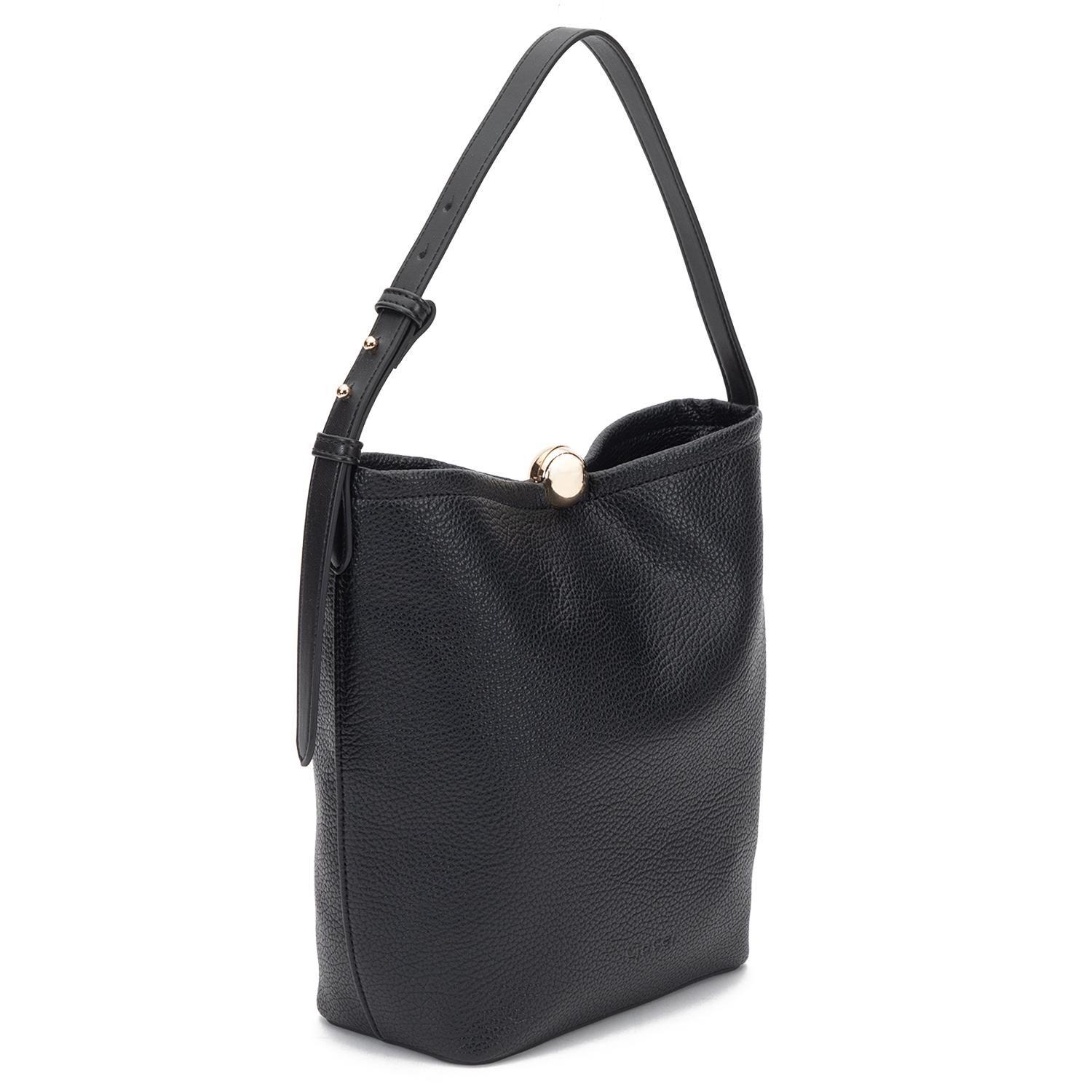 Cartera mujer Gacel negro bucket-2