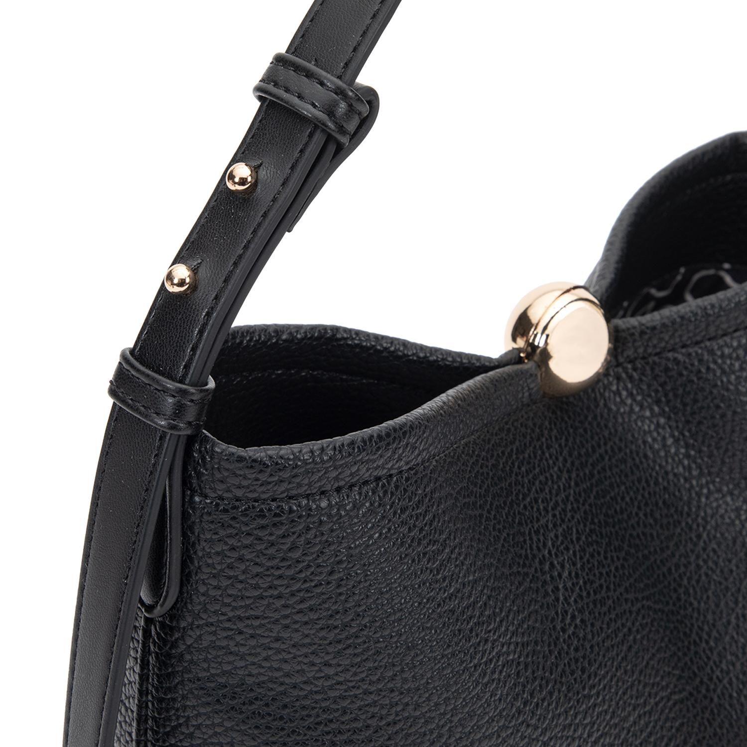 Cartera mujer Gacel negro bucket-6