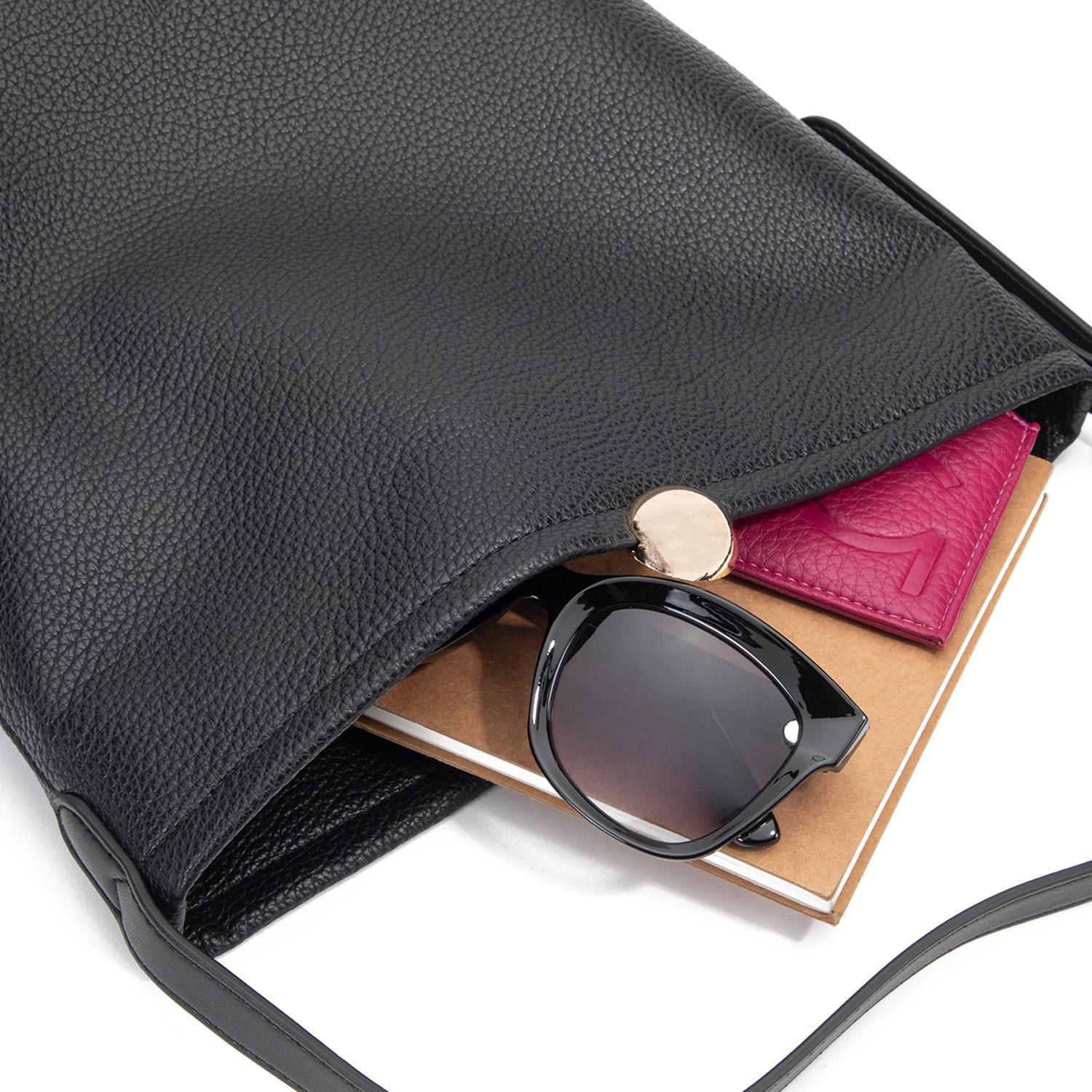 Cartera mujer Gacel negro bucket-7