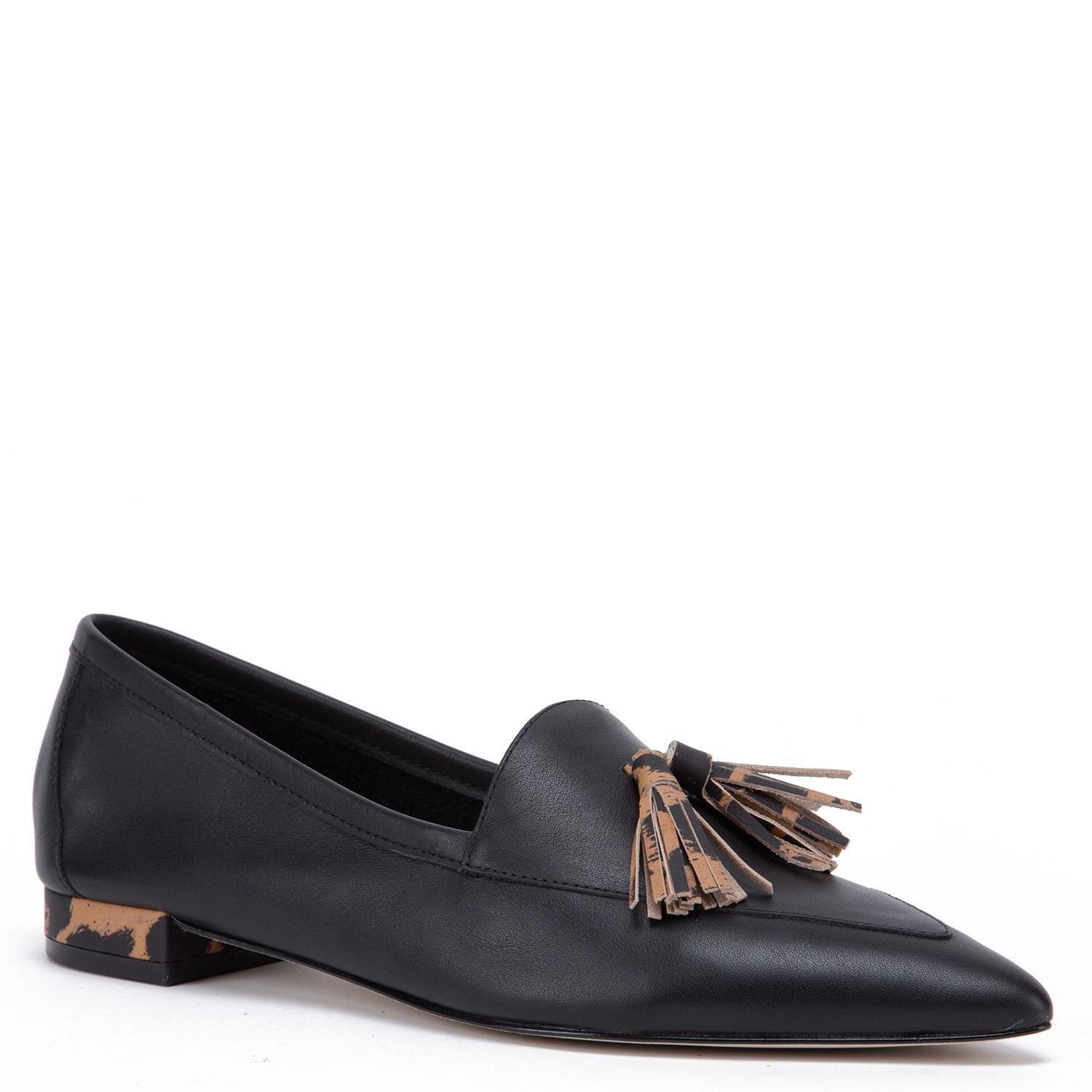 Zapato de cuero mujer Gacel Negro Haimi-2