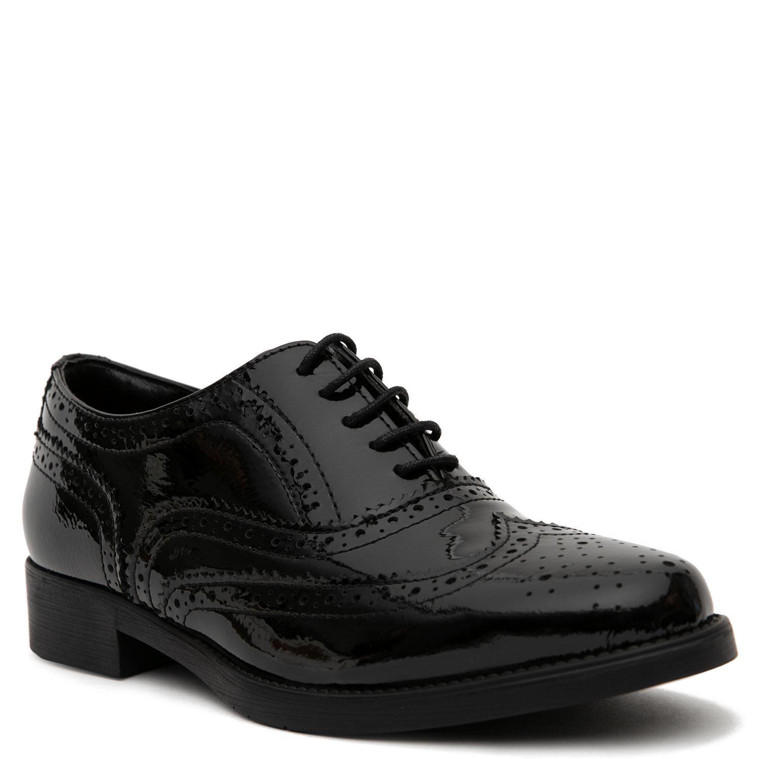 Zapato de cuero mujer Gacel negro Hortencia 0660828-2