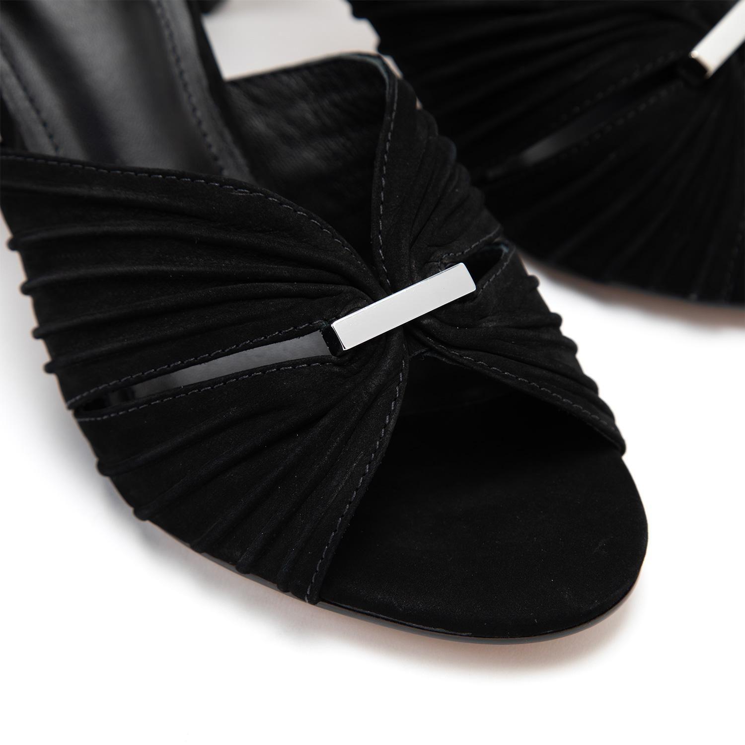 Sandalia de cuero mujer Gacel negro Enola 0661203-5