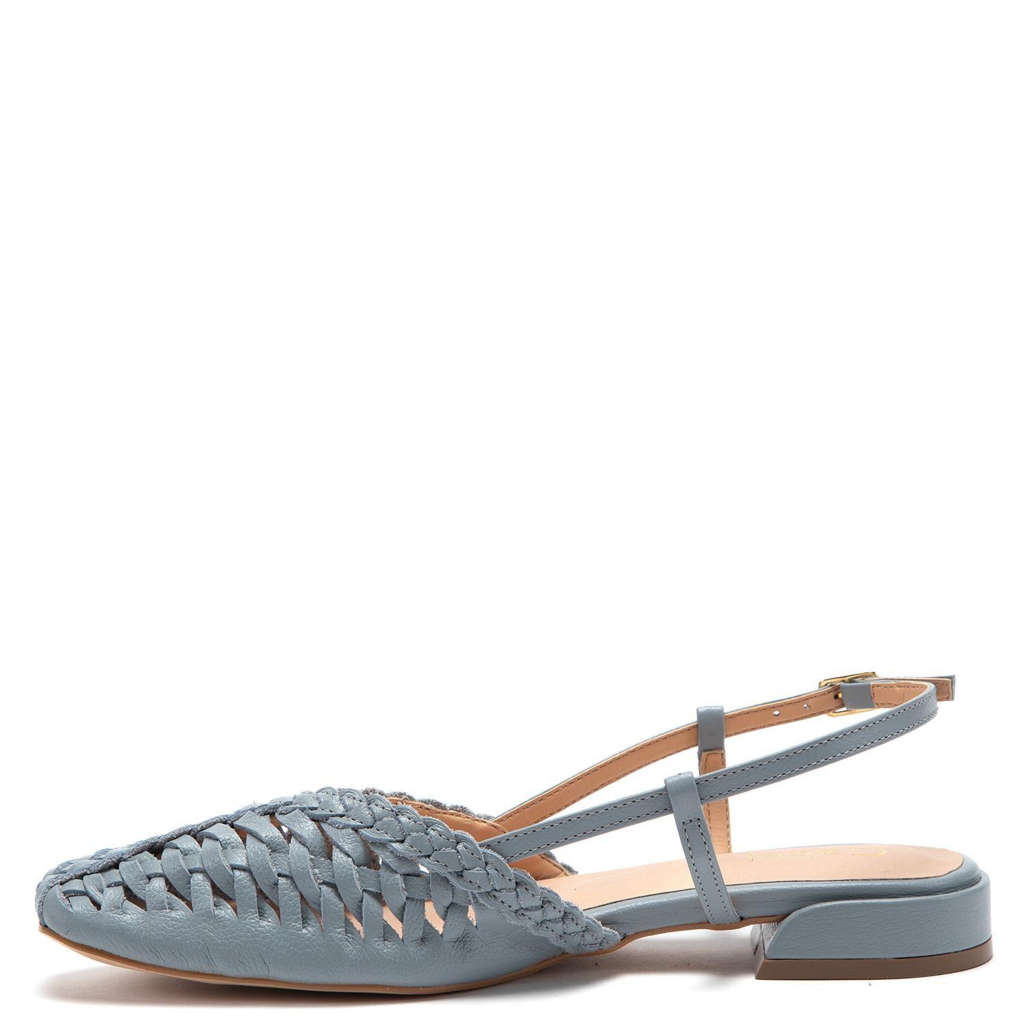 Zapato de cuero mujer Gacel celeste Andre 0661111-2