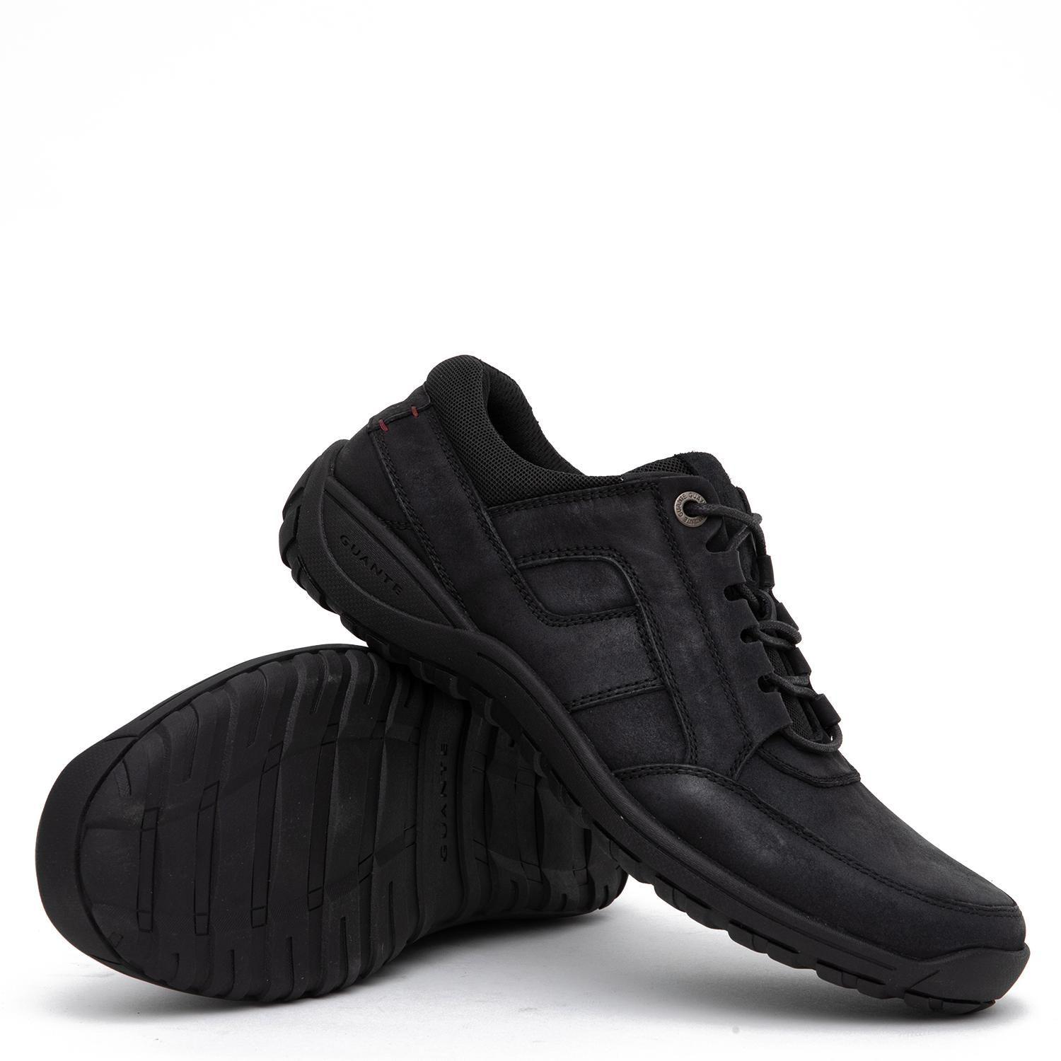 Zapato de cuero hombre Guante negro Cowell 0036071-3
