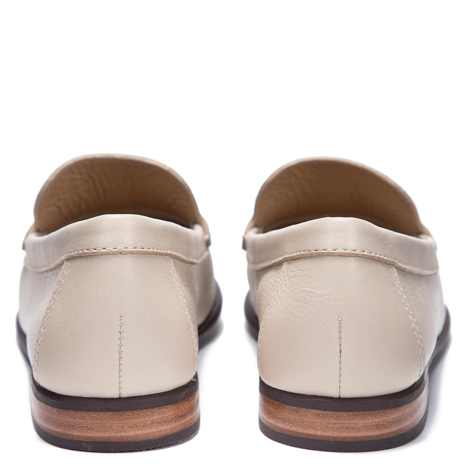 Mocasin de cuero mujer Gacel crudo Siri-4