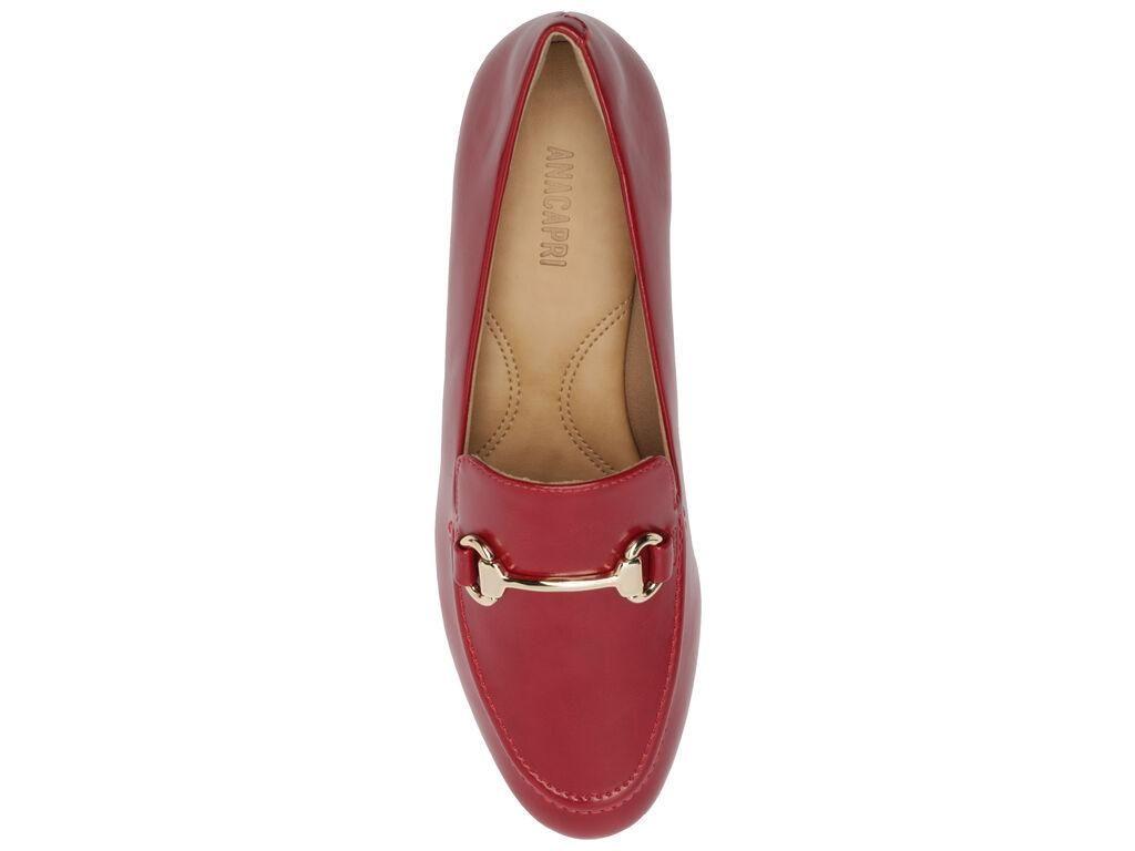 Mocasin mujer Anacapri rojo Halsey-4