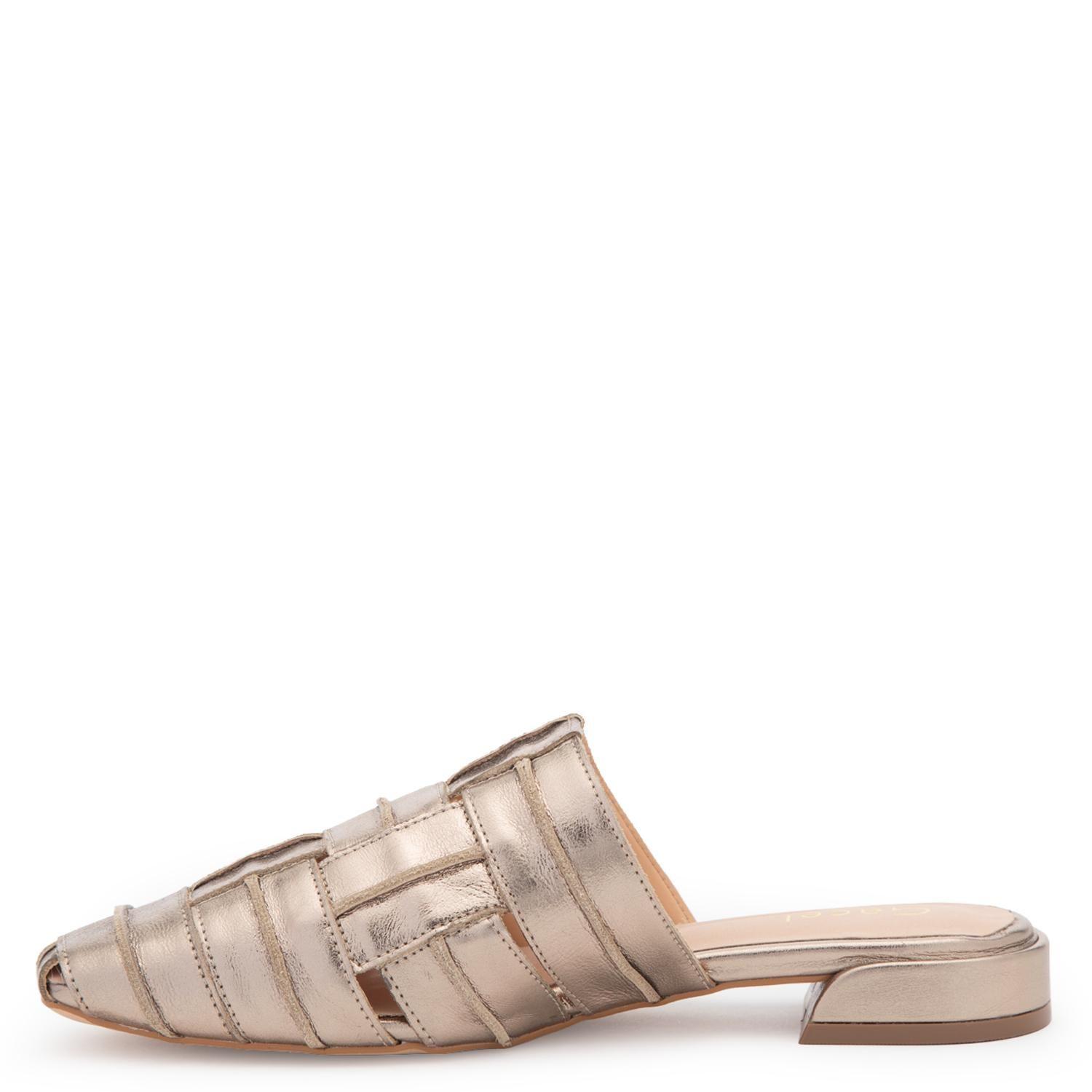 Zapato de cuero mujer Gacel dorado Andre 0661484-2