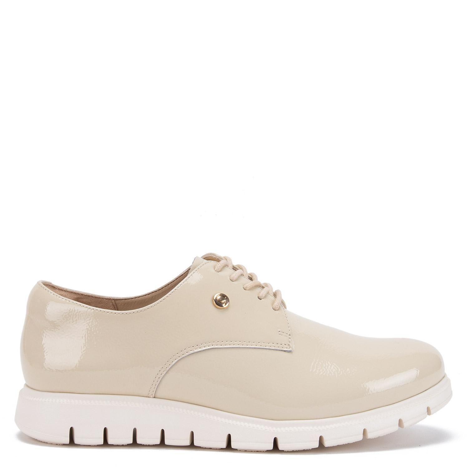 Zapato de cuero mujer Gacel off white Itati-0