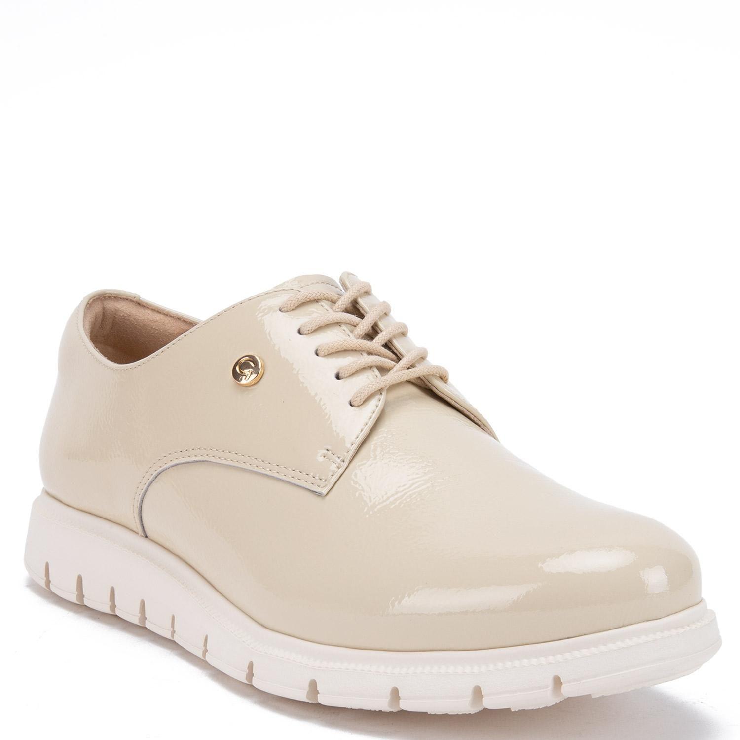 Zapato de cuero mujer Gacel off white Itati-2