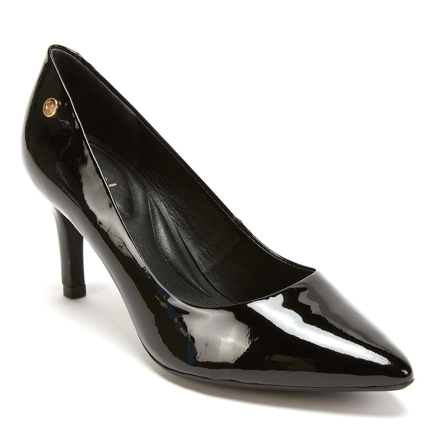 Zapato de cuero mujer Gacel negro Estelle-2