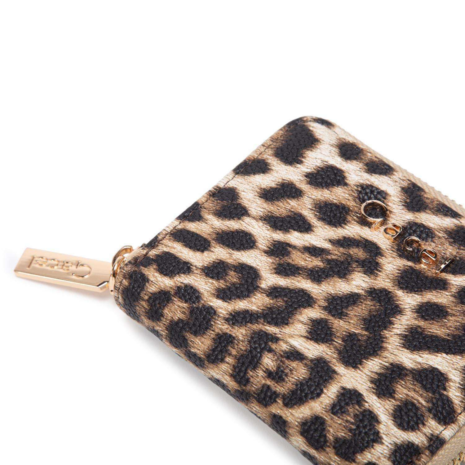 Billetera mujer Gacel leopardo con tarjetero-2