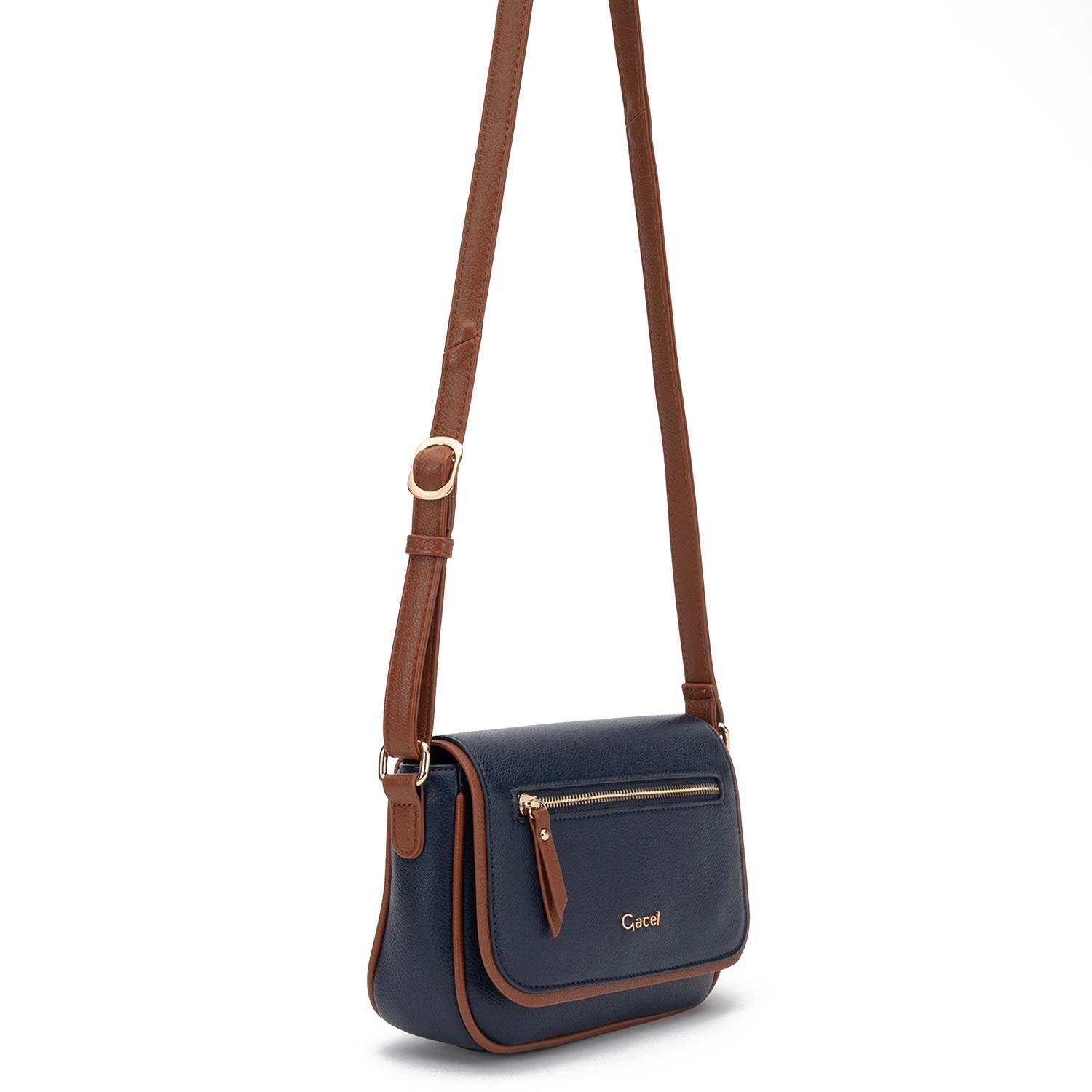 Cartera mujer Gacel marino bandolera grande-2